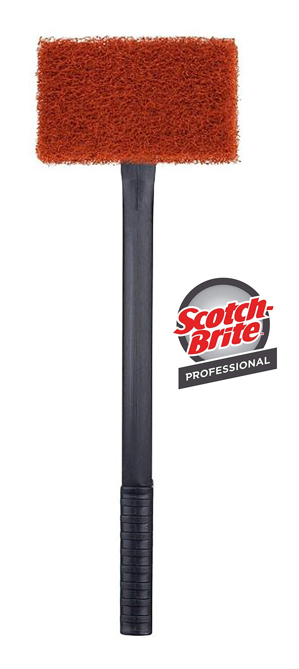 3M Scotch-Brite 405-R Multi-Purpose Pad Holder, 4-11/16" Length x 2-51/64" Width x 16" Thick, Black, 70007000568