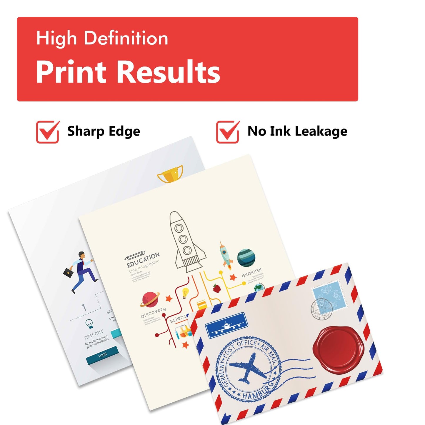 Aulay SL-870-1 Red Ink Cartridge Replacement for Pitney Bowes New SendPro Mailstation (CSD1) Postage Machines| Red| 16ML Large Capacity Ink 2*Pack