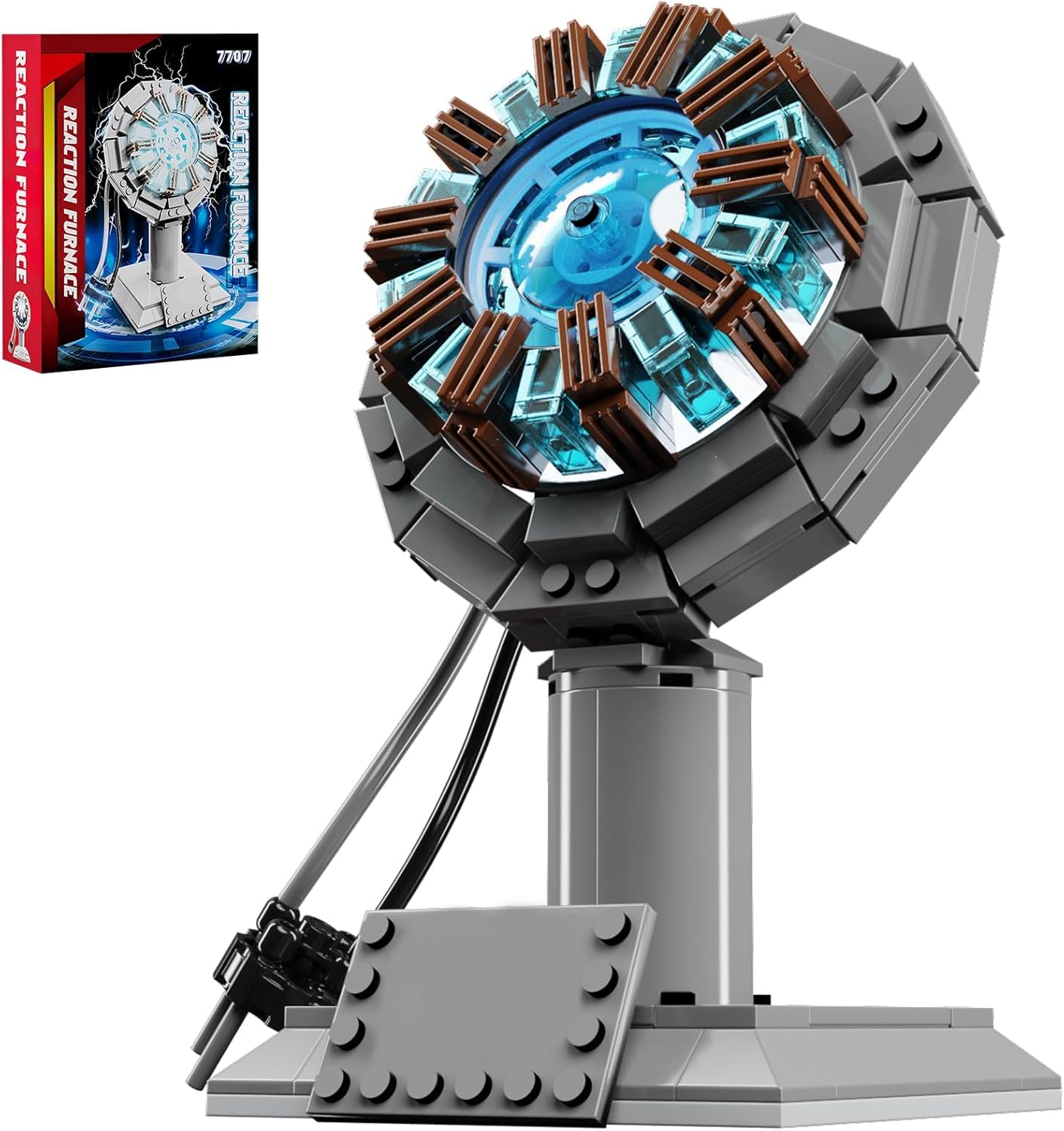 APENGBAOL Arc Reactor Building Block Set, A Model Toy Proof that Tony Has A Heart,A Gift for Adults