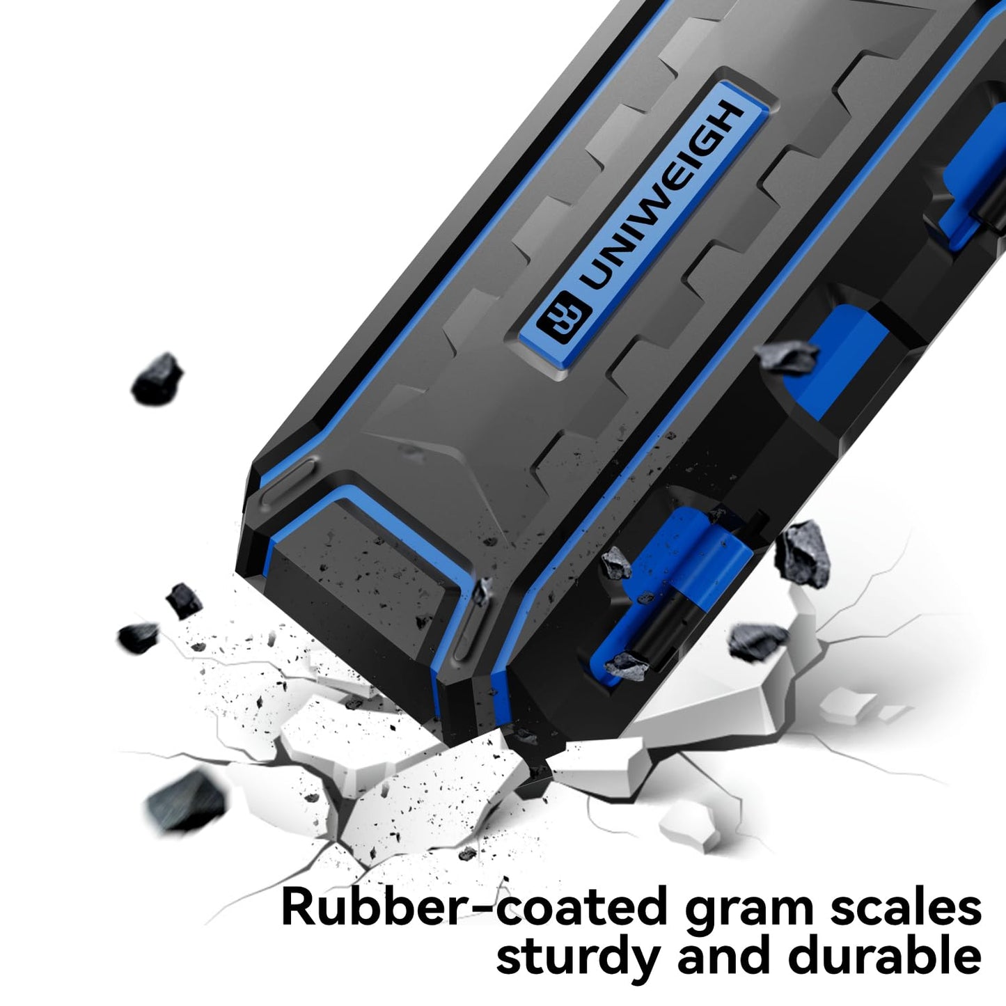 UNIWEIGH Digital Reloading Scale Precision 1500 Grains x 0.1gn,Powder for Reloading, Grain Scales with LCD Display/Tare/Calibration Functions,Microgram Scale Pocket,Includes Batteries