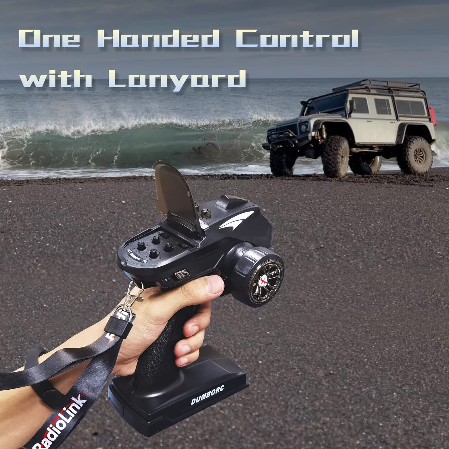 DUMBORC X6 2.4GHz 6CH RC Radio Transmitter and Receiver X6FG(Bulit in Gyro) with Fail-Safe & Low Voltage Alarm Function for Rc Vehicle Car Boat Tank Model Parts Remote Controller