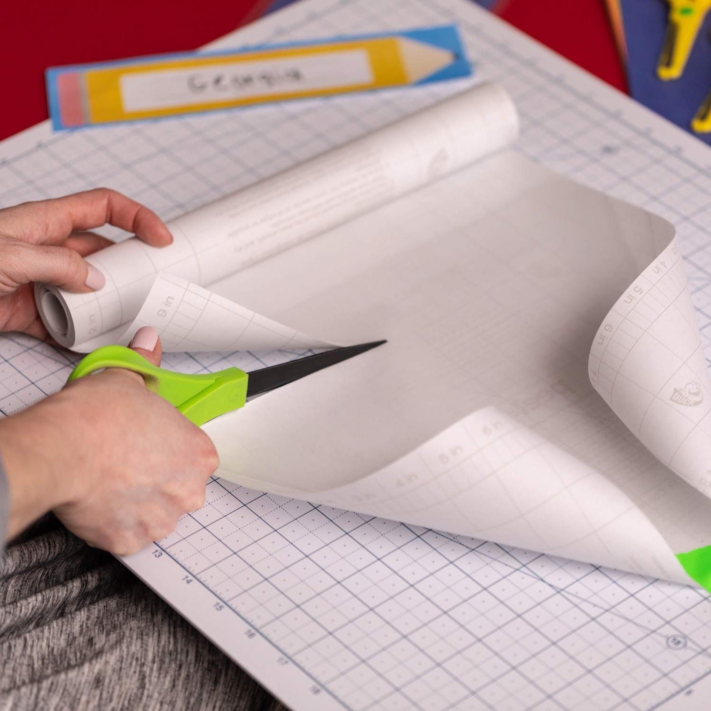 EasyLiner Clear Adhesive Shelf Liner for Cabinets, Cupboards & Protective Covering - Peel and Stick Shelf Liner Easy to Cut & Fit - Self- Adhesive & Removable - 20" x 30 Feet - 1 Roll
