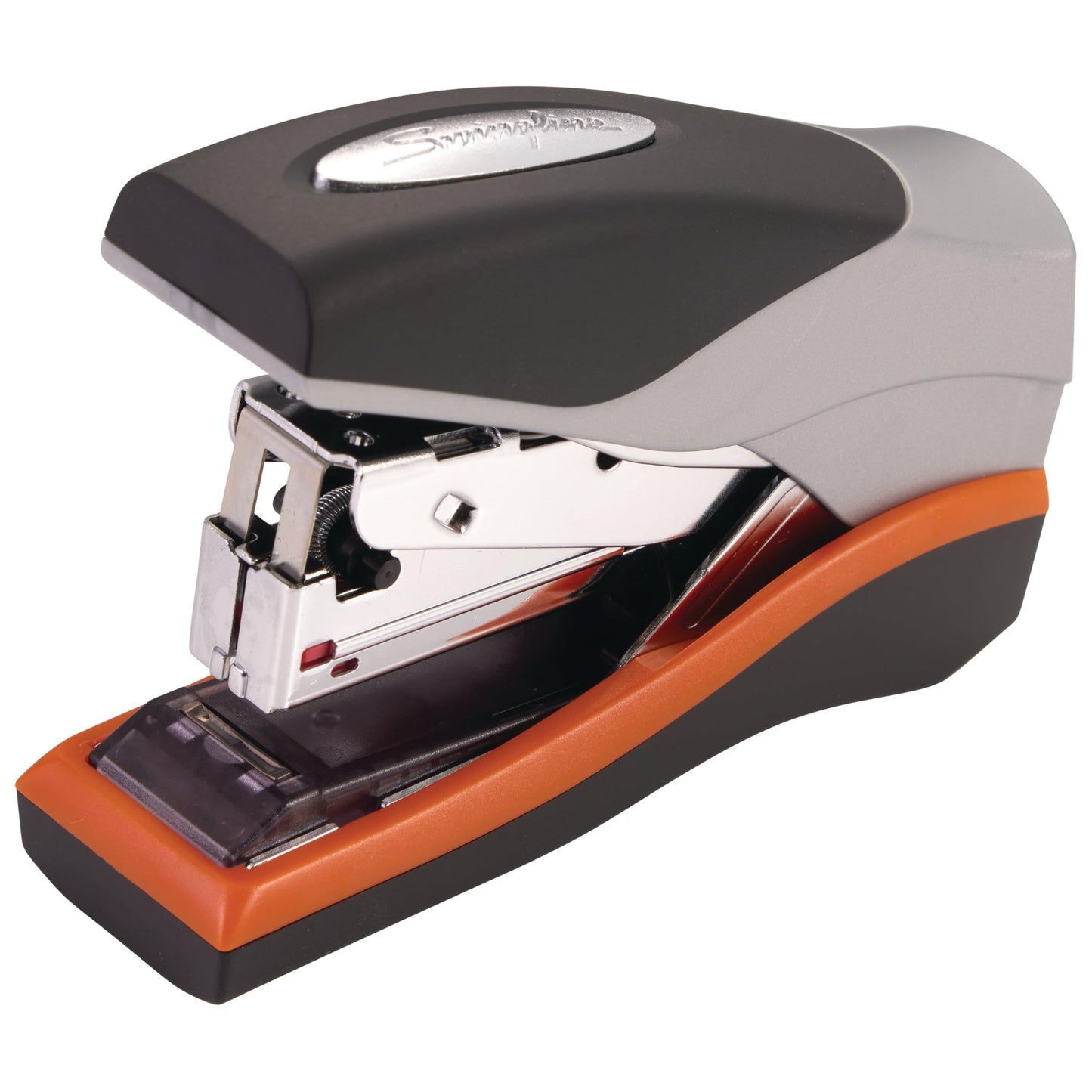 Swingline Stapler, Optima 40, Compact, Low Force, 40 Sheets, Black/Silver (S7087842)