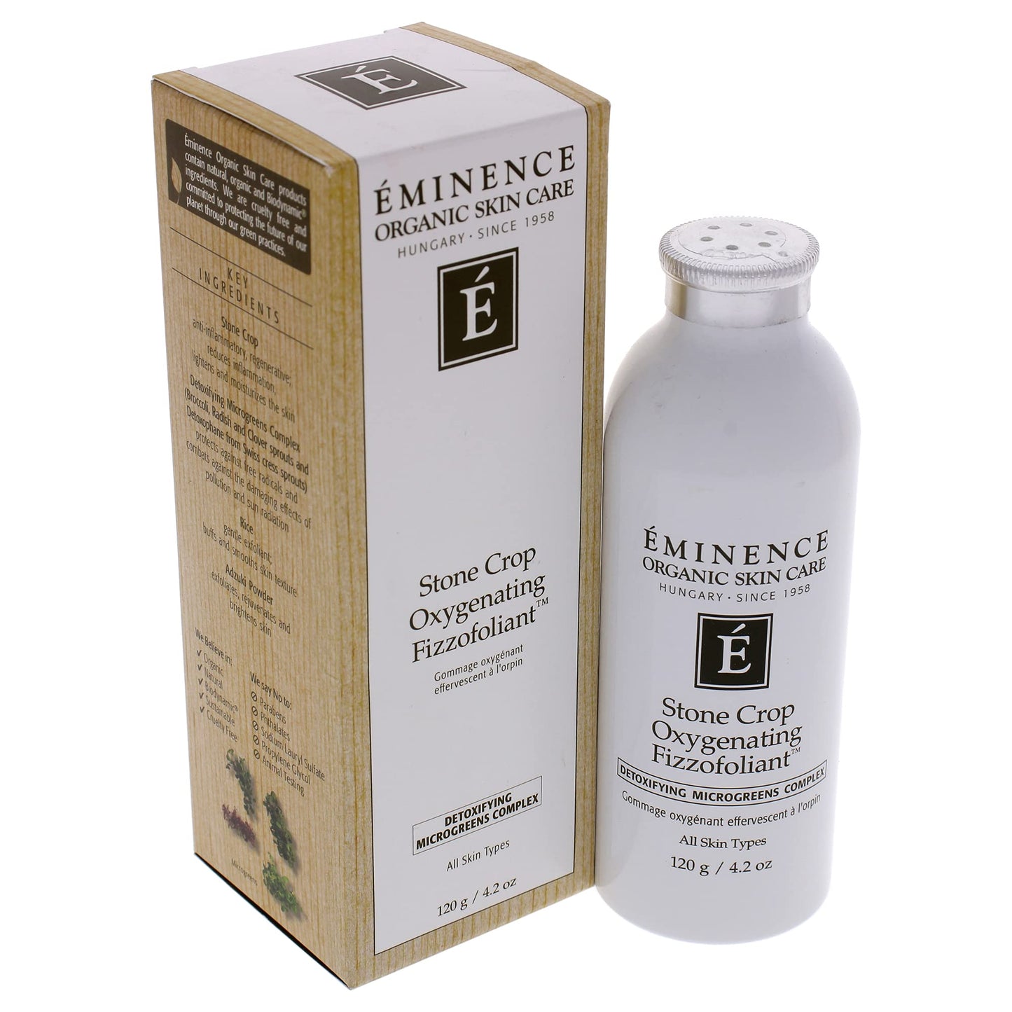 Eminence Stone Crop Oxygenating Fizzofoliant Exfoliator Unisex-4.2 oz
