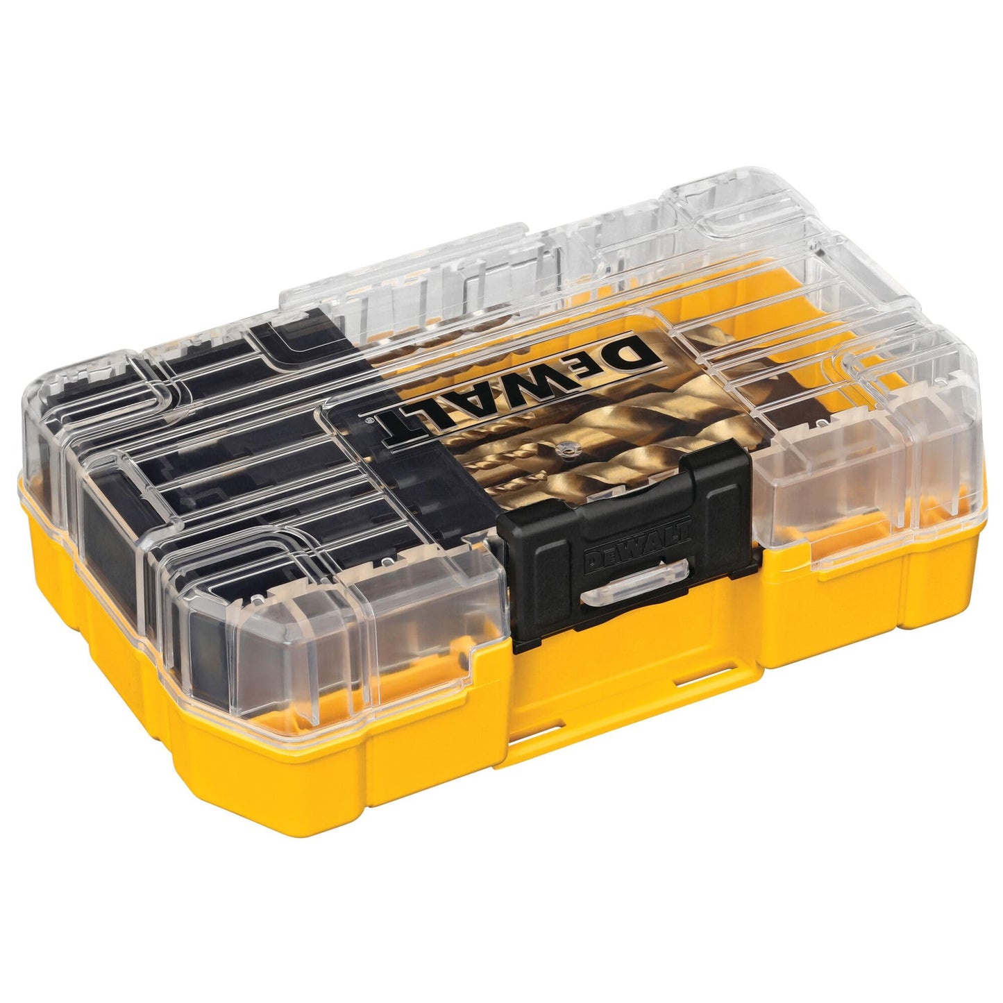 DEWALT Drill Bit Set, Titanium Nitride Coated, 14-Piece (DW1354) , Yellow