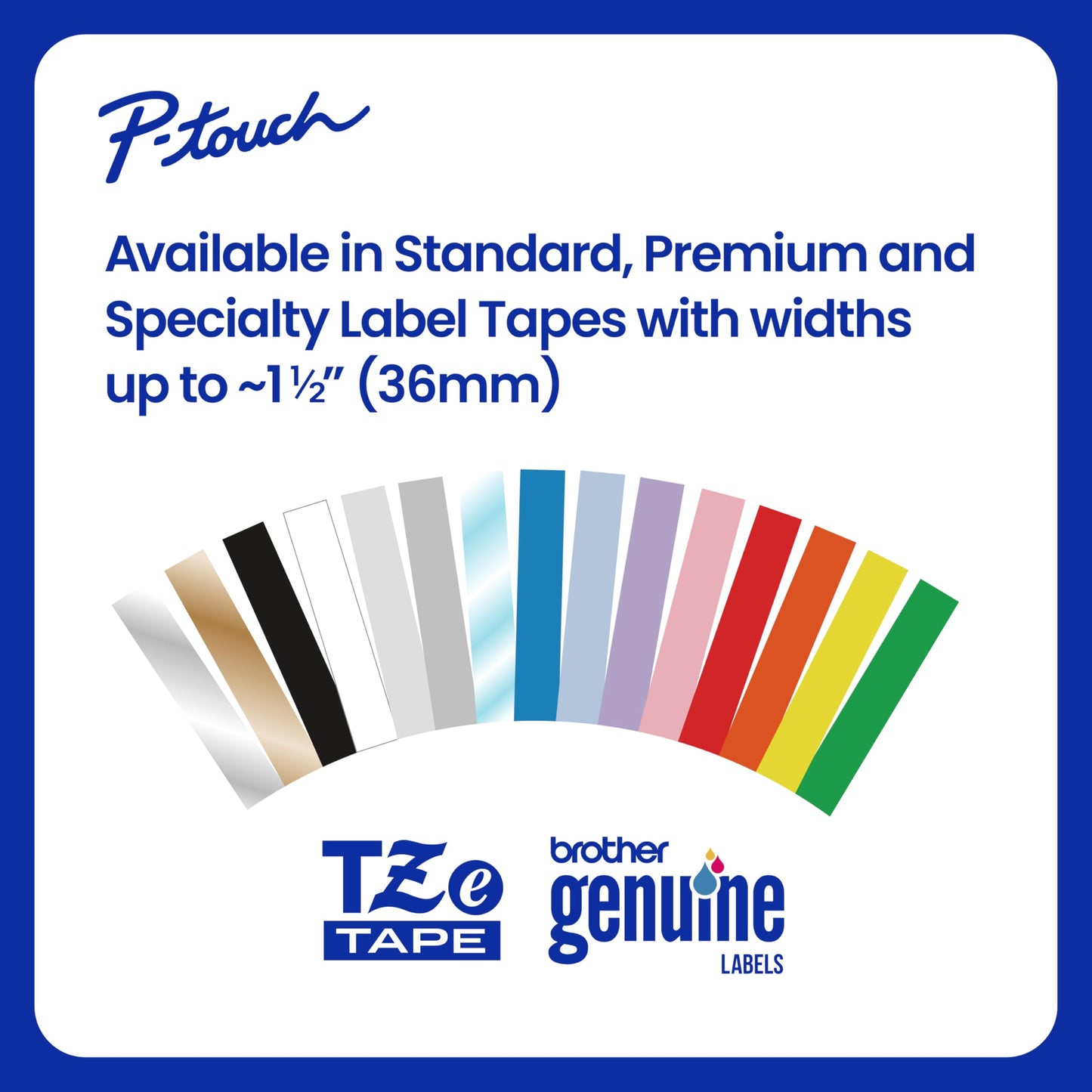 Brother Genuine P-Touch TZe Black Print on Yellow Label Tape (TZeS651), Strong Adhesive Laminated,1in x 26.2ft (24mm x 8m), for Select P-Touch Label Makers, Water-Resistant, Extra Strength