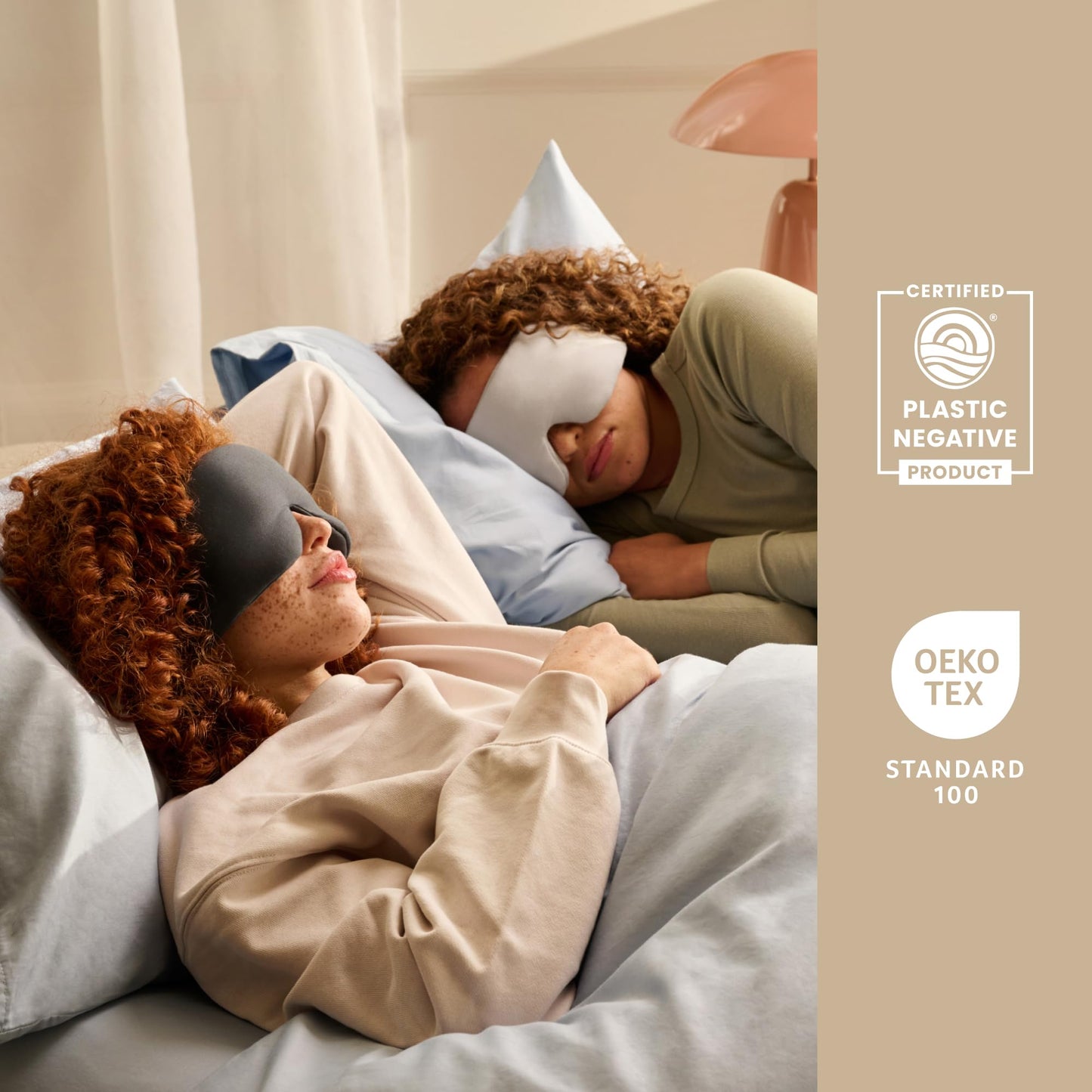 Bearaby Midnight Blue Sleep Mask 23” x 4” Weighted Eye Mask for Sleeping 0.75 lbs 100% Light Blocking Mask for Travel and Rest Silky Soft Fabric for Deep Gentle Sleep