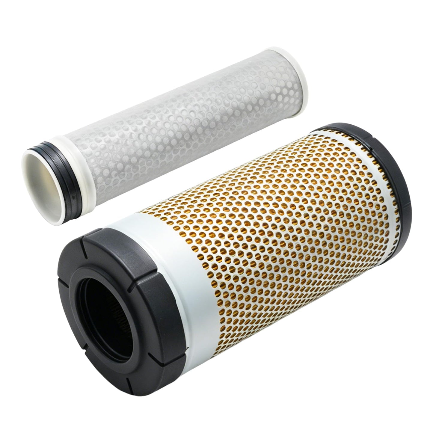 AXGSRV 7068069M1 Air Filter Kit, Replacement for Massey Ferguson 1736 1742 1749 1754 1758, Replacement for YANMAR SV 60 SV 60-6B VIO 50-6B VIO, Replaces 7068070M1