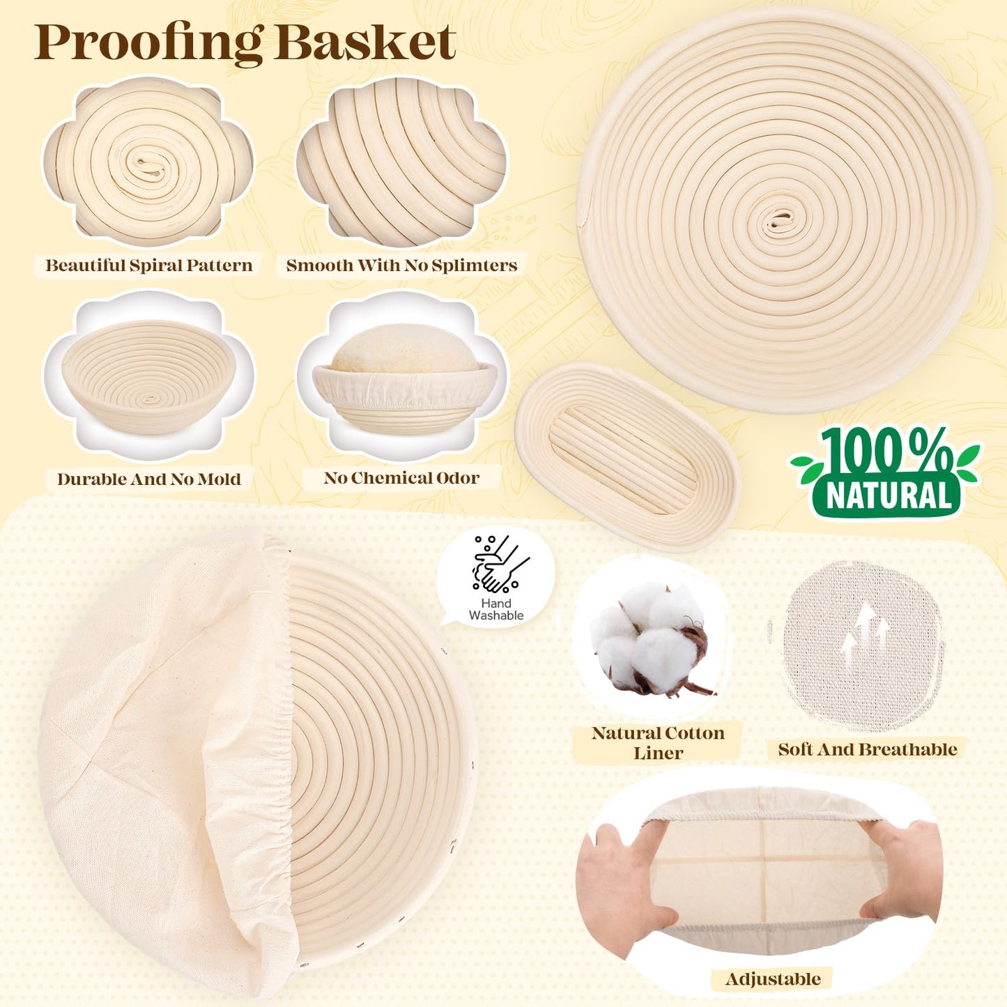 Sourdough Bread Starter Kit, Sourdough Starter Kit, Sour Dough Starter Kits, Baking Essentials, Gifts for People Who Love Baking Sourdough Starter Jar Sourdough Tools