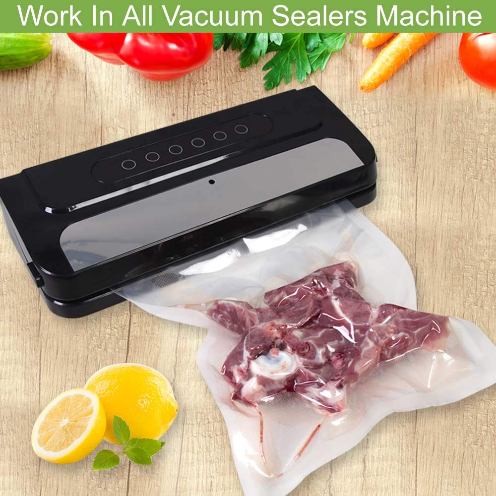MakMeFre 200 Gallon Size11x16 Inch Vacuum Sealer Bags with BPA Free and Heavy Duty, Vacuum Seal Food Sealer Bags,Great for Food Storage Vaccume Sealer PreCut Bag