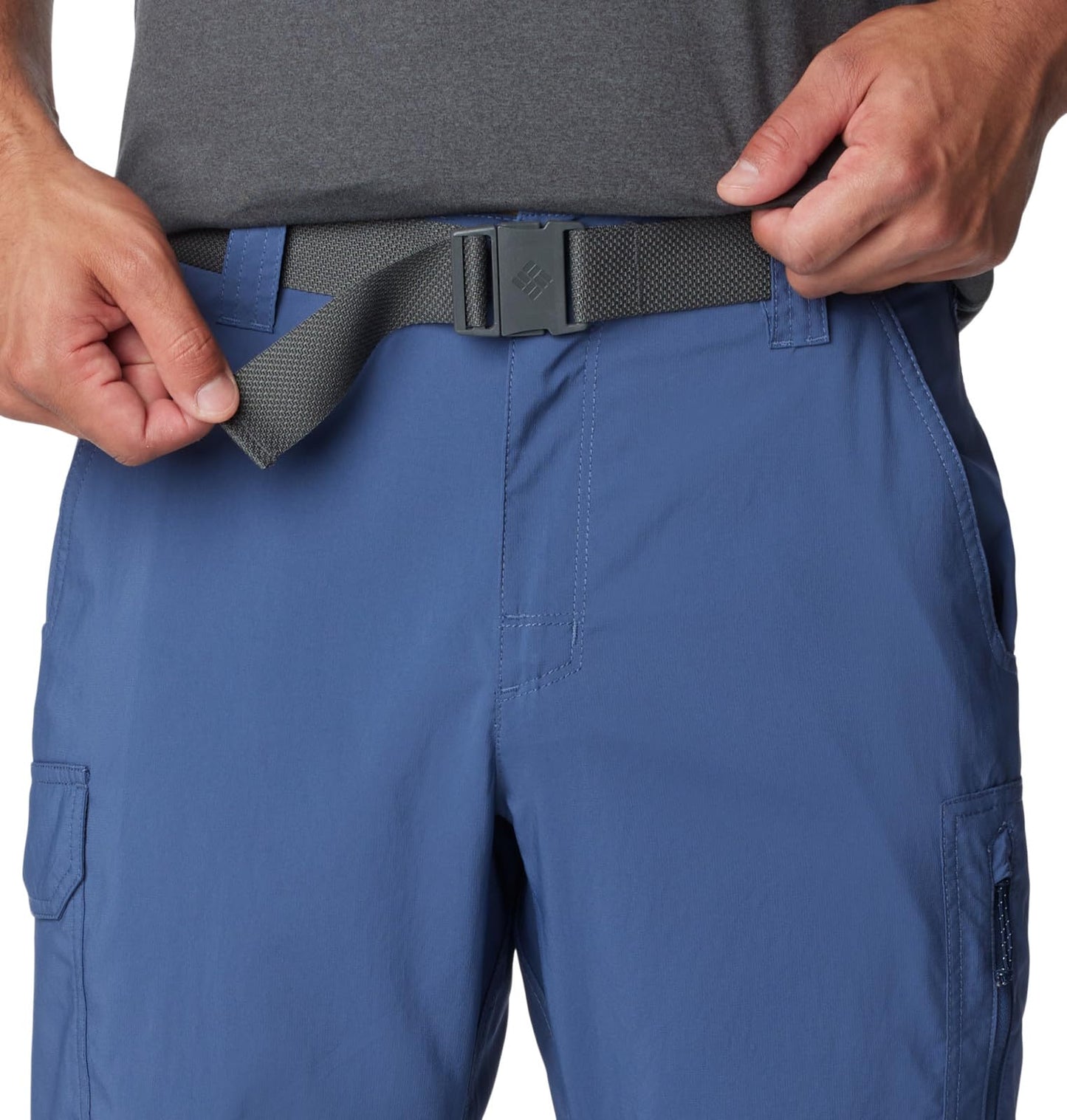 Columbia Men's Silver Ridge Utility Convertible Pant, Dark Mountain, 40 x 30