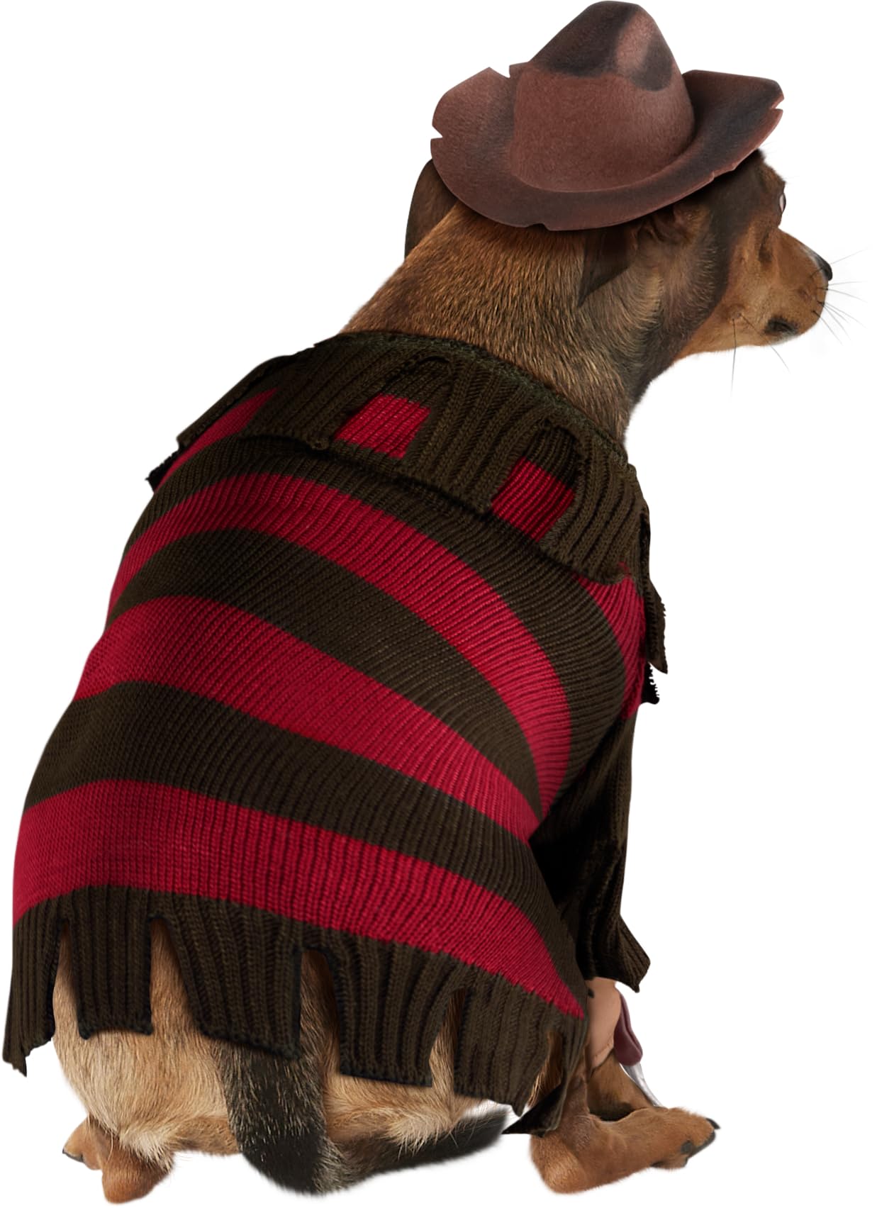 Rubies Costume Co A Nightmare on Elm Street Freddy Krueger Pet Costume, Large