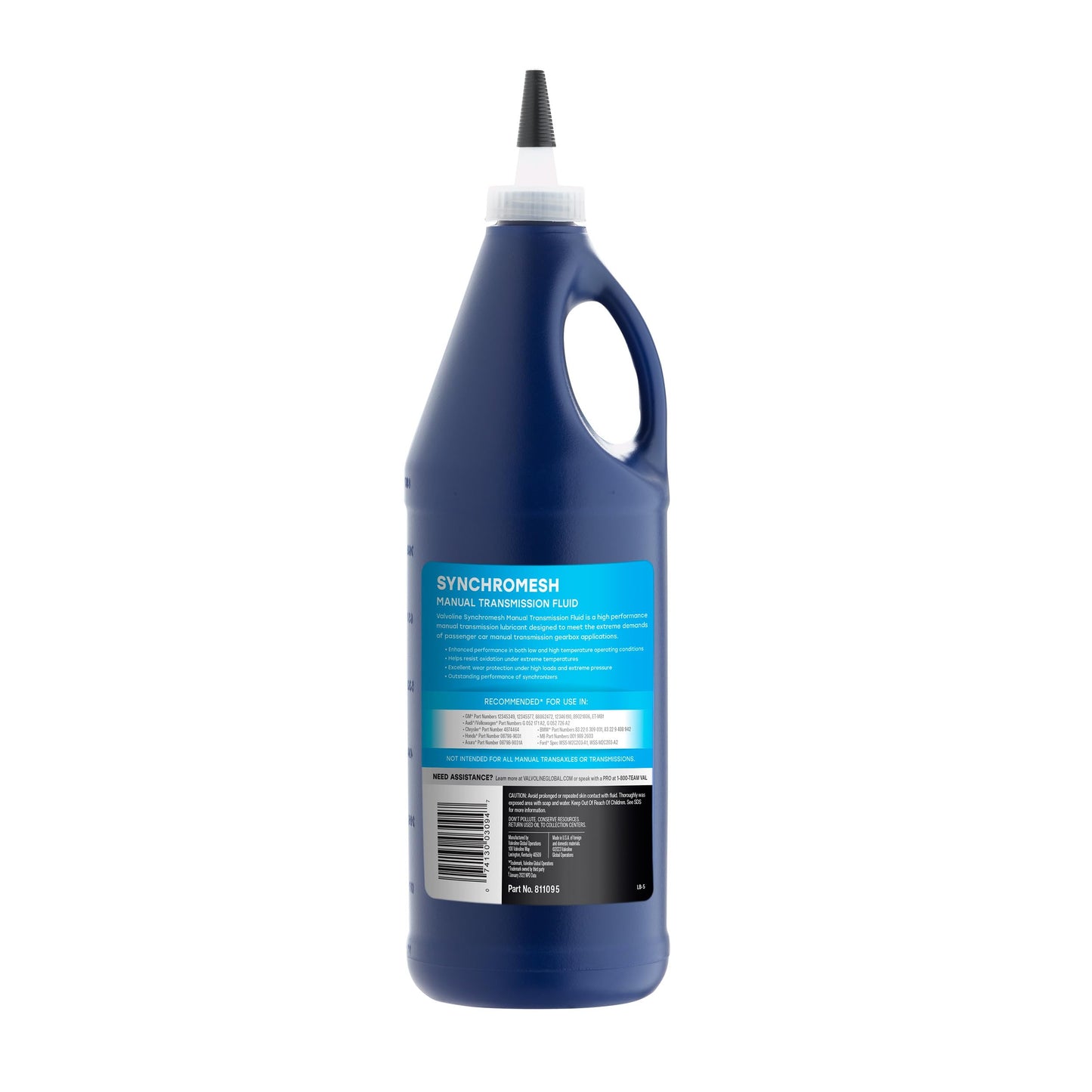 Valvoline Synchromesh Manual Transmission Fluid - 1qt (811095)