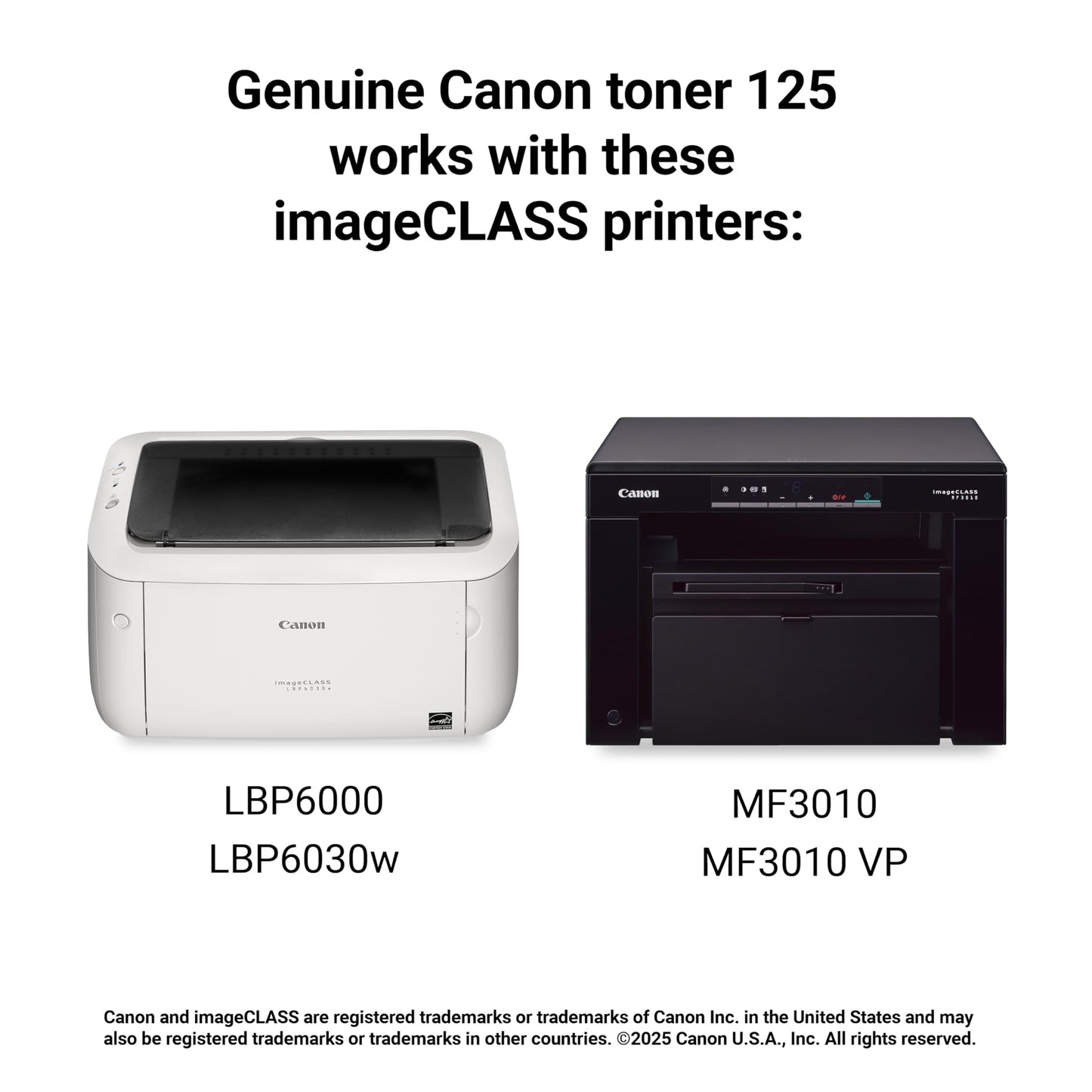 Canon Genuine Toner Cartridge 125