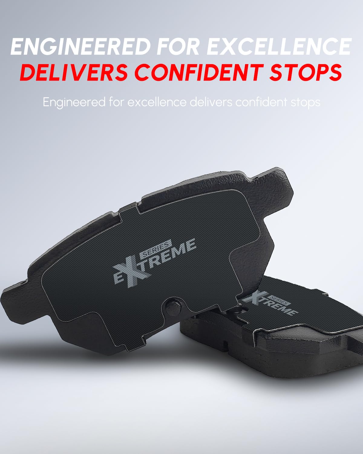 TOVASTY 4PCS Rear Brake Pads Carbon Ceramic, Compatible with Rogue 2008-2019, 2008-2012 Infiniti EX35, 2011-2012 G25, 2011-2013 M37, 2014-2017 QX50, 2009-2020 370Z, 2004-2023 Maxima