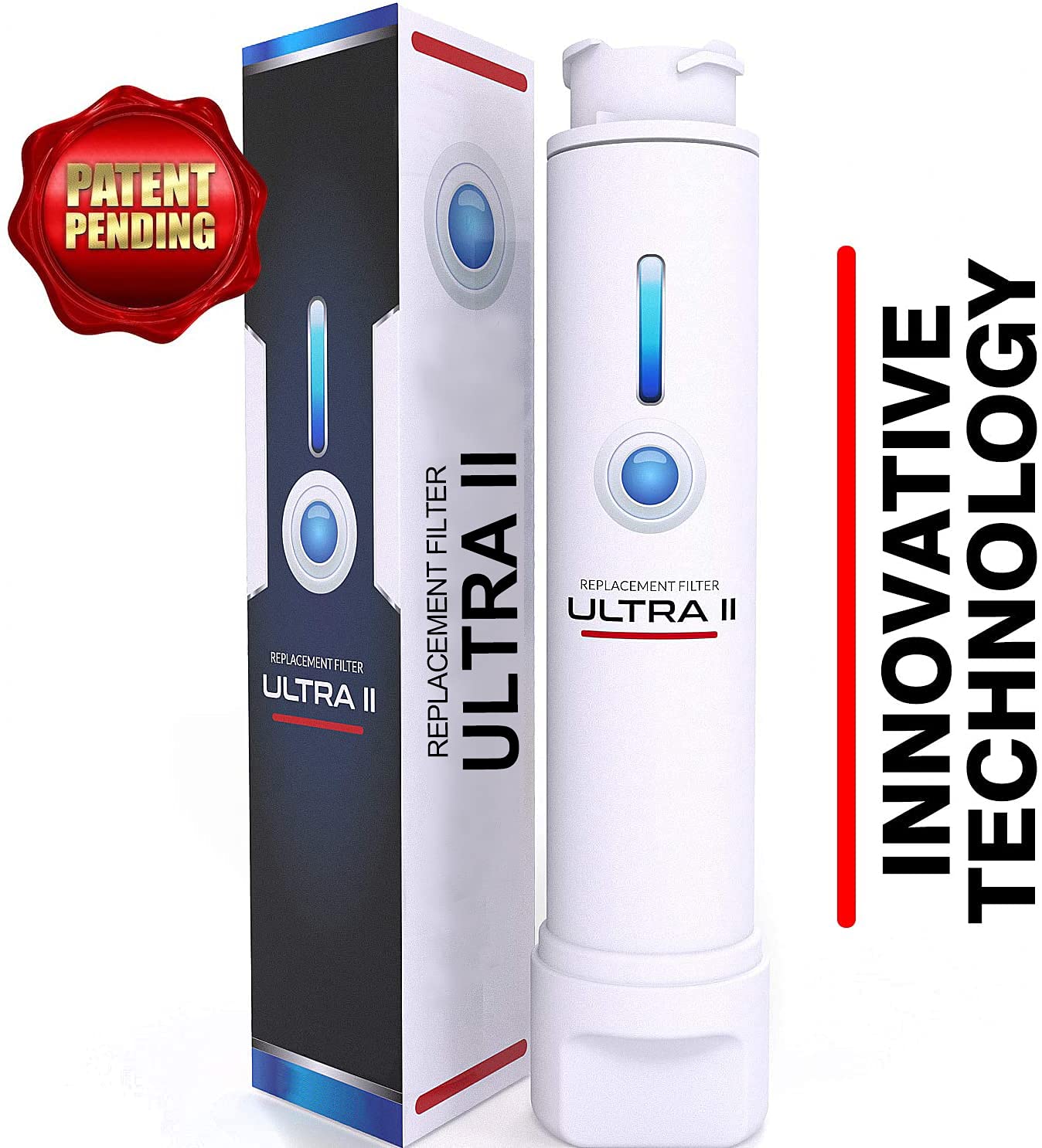 Refrigerator Water Filter Compatible with Frigidaire Eptwfu01 Puresource Ultra II, Fpbc2277rf Fghb2868tp Ffhd2250td Fgsc2335tf Fgsc2335td