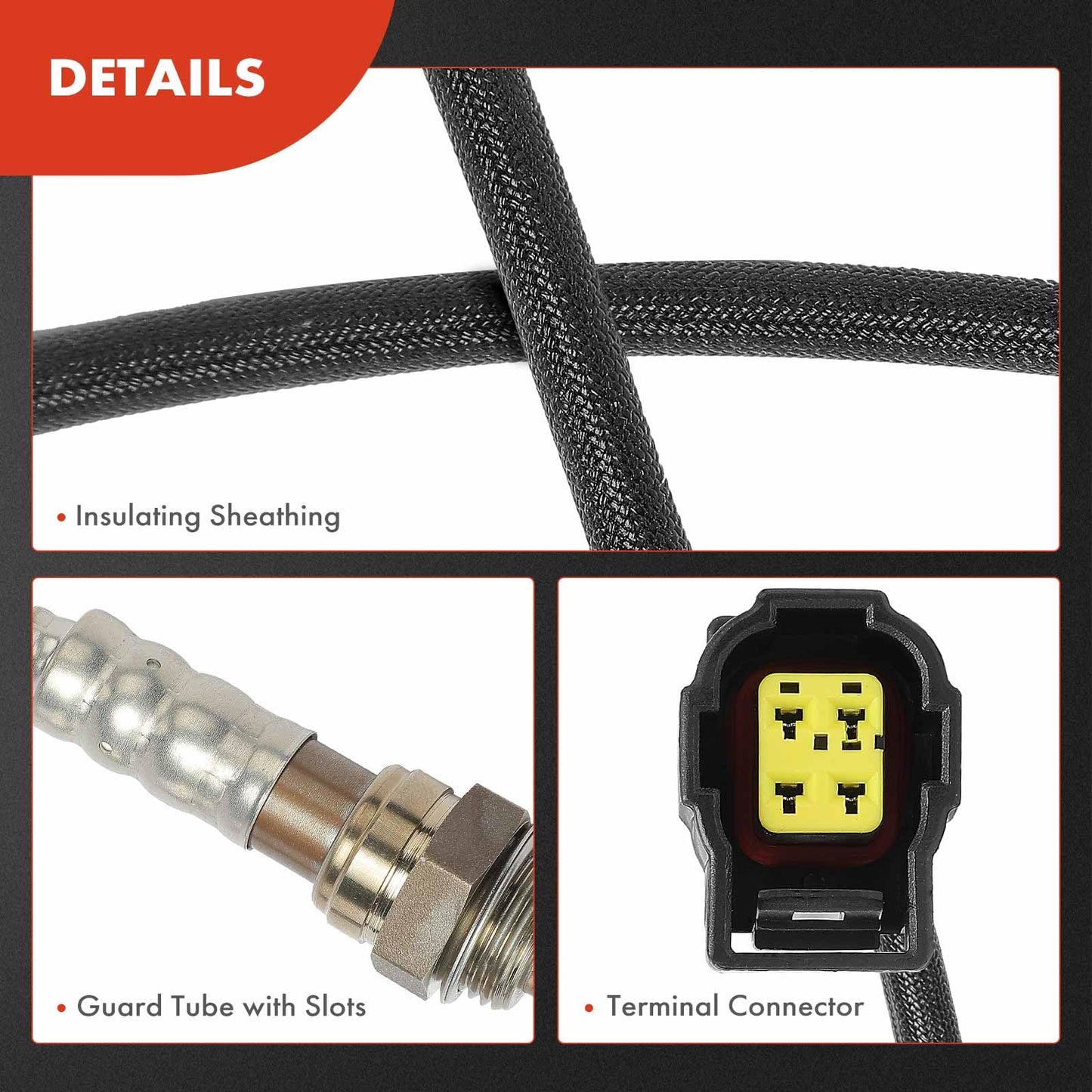 A-Premium O2 Oxygen Sensor Compatible with Jeep Grand Cherokee, Wrangler & Dodge Challenger, Charger, Durango, Grand Caravan & Chrysler Town & Country & Ram 1500 & Mercedes-Benz, Replace# 5149180AA