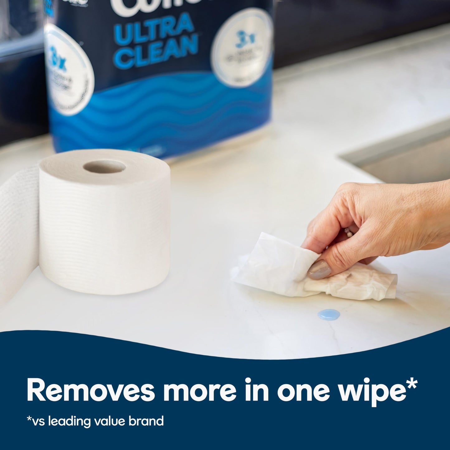 COTTONELLE ULTRACLEAN MEGA RL Bath Tissue 12 PK 284