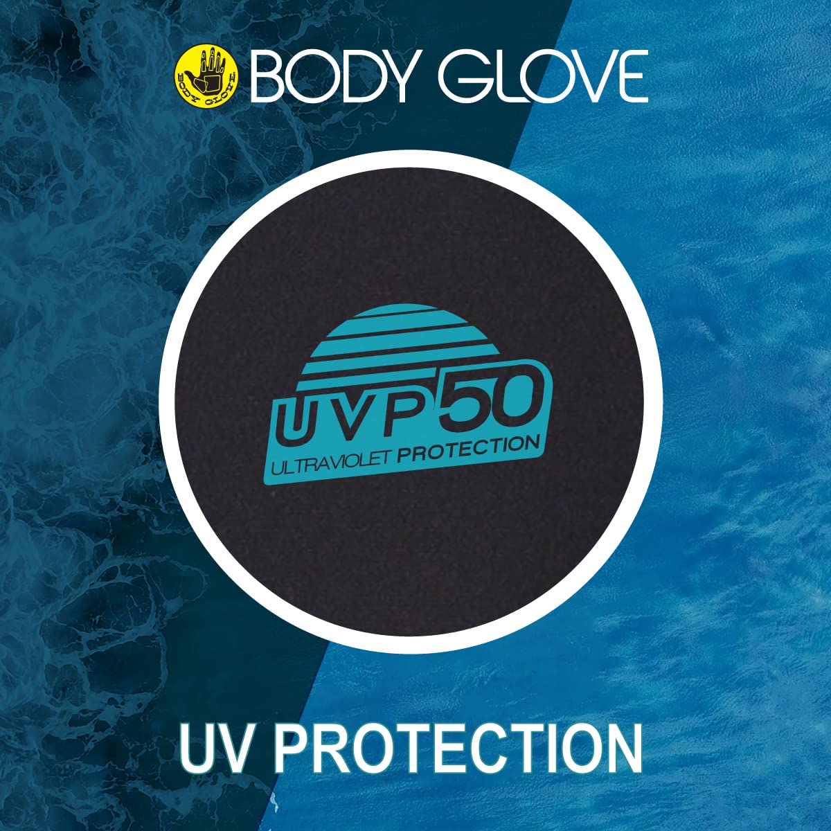 Body Glove Women's Basic Fitted Short Sleeve Rash Guard Tops, Black, Small