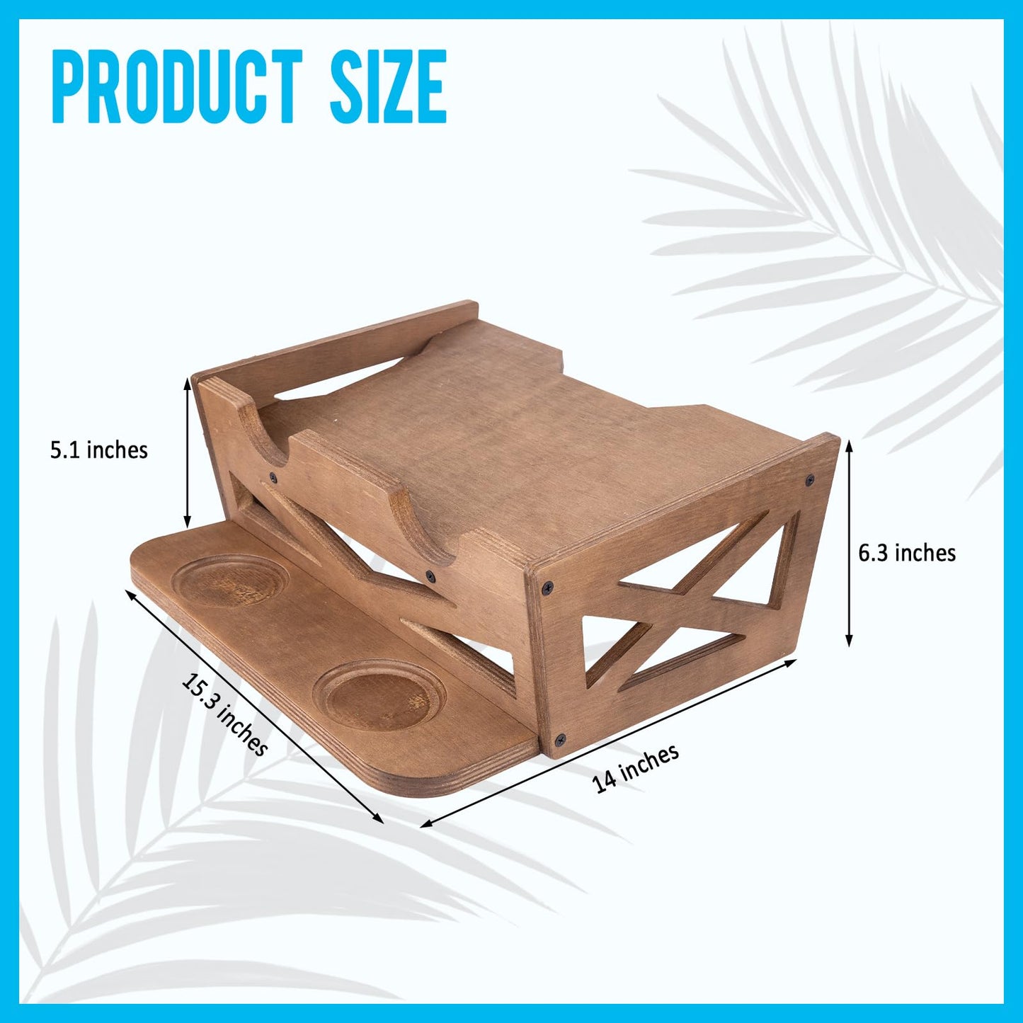Laundry Detergent Holder,Can Hold 2 Bottles of Laundry Detergent,Holds up to 35 lbs.Wooden,Retro,Honourable