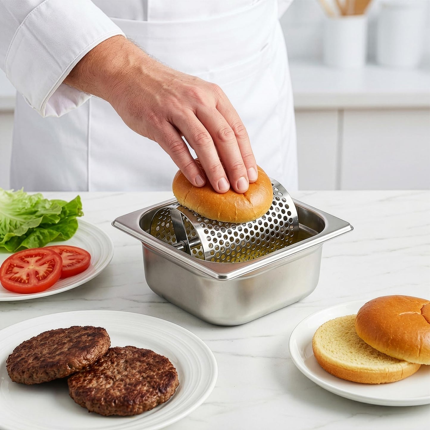 ZEAYEA Stainless Steel Butter Wheel, Butter Roller to Spread Butter Evenly, Bread Butter Spreader Wheel for Picnics, Barbecue, Grill, Indoor and Outdoor Use