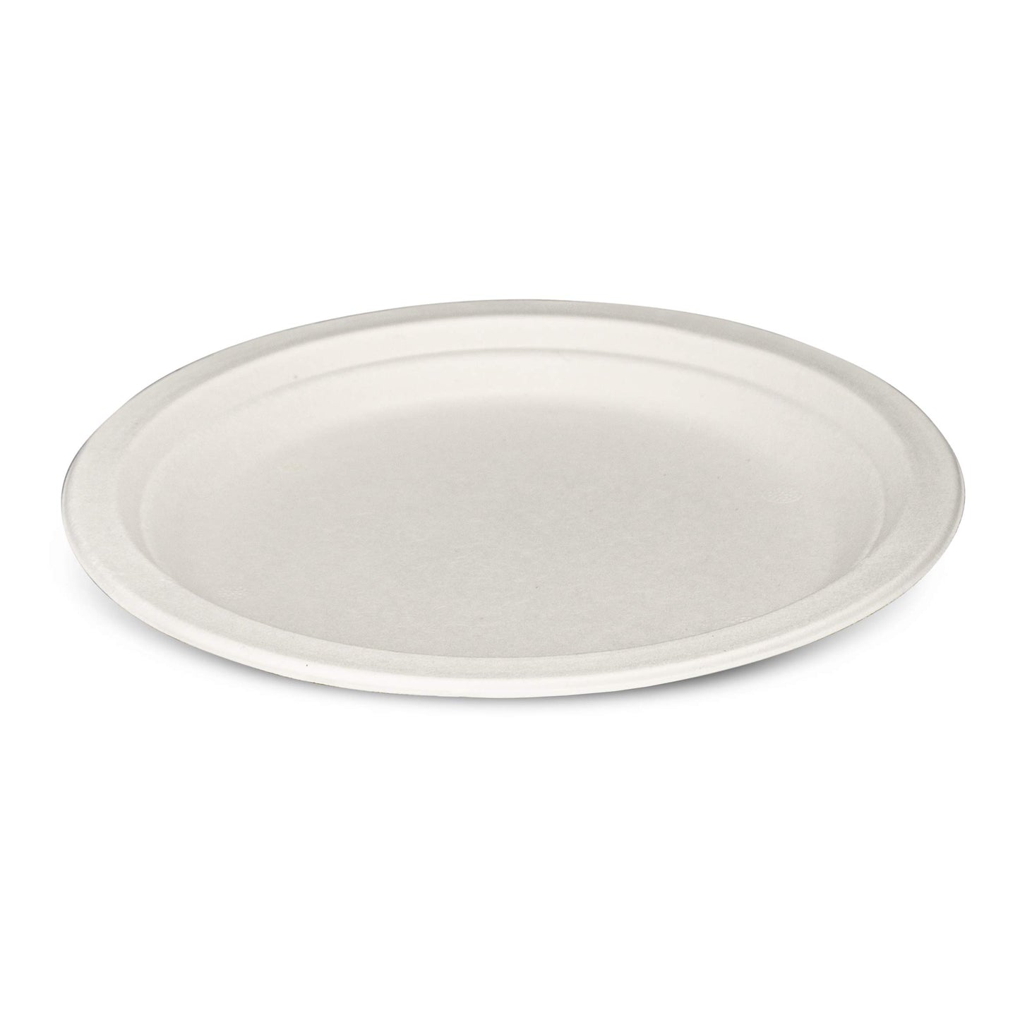 Gusto [9 Inch - 250 Pack Heavy-Duty White Paper Plates, 100% Compostable, Eco-Friendly - Biodegradable Disposable Plates, Sugarcane Paper Plates - Formerly Comfy Package