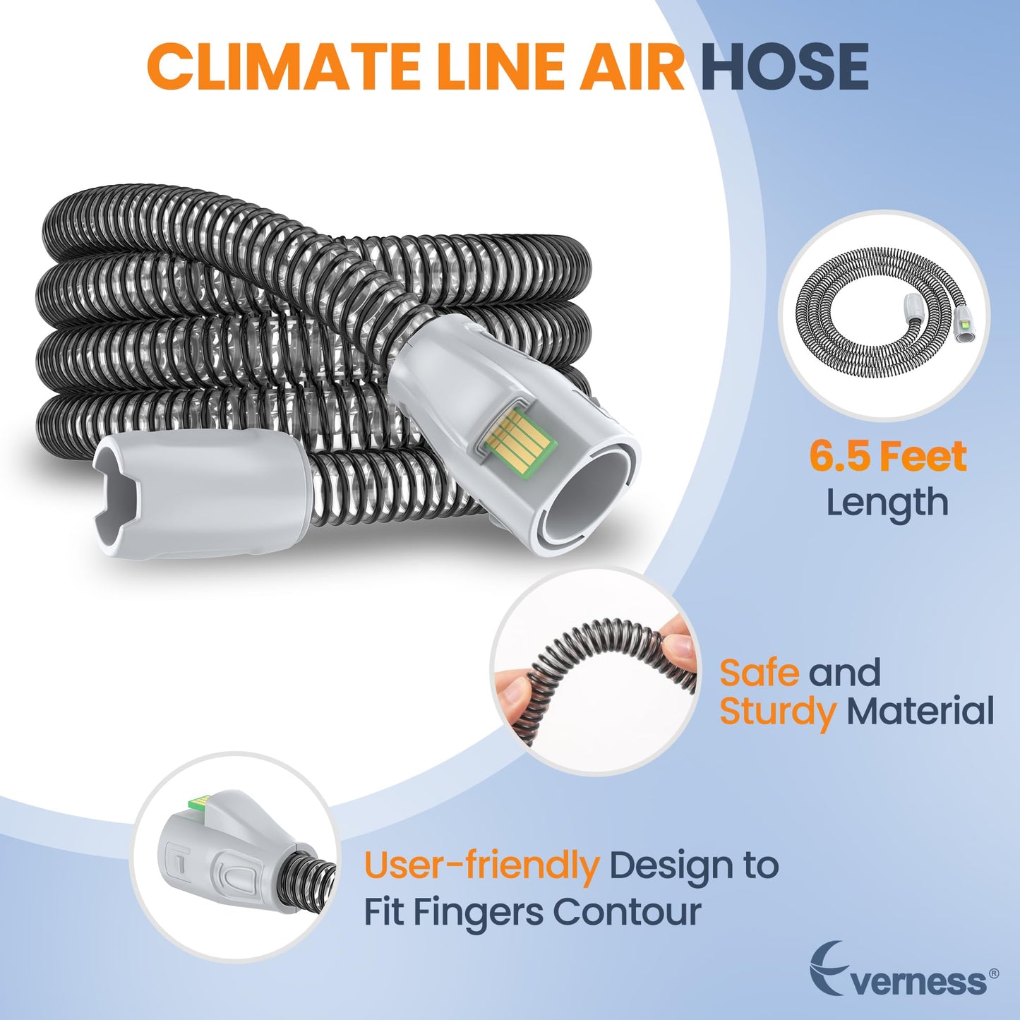 Air Heated Tubing for Airsense 11 - Climate Line Air Hose Compatible with Resmed - Improved Version Tubing Replacement CPAP Supplies