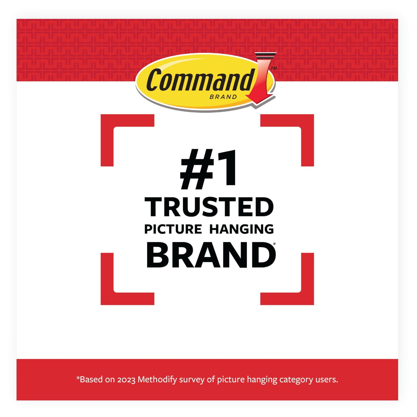 Command Large Canvas Hangers, 3 Canvas Hangers and 4 Command Strips, Damage-Free Hanging Sawtooth Frames, No Tools Wall Hook for Home Decor, Holds up to 3 lb 18"x24" Canvas