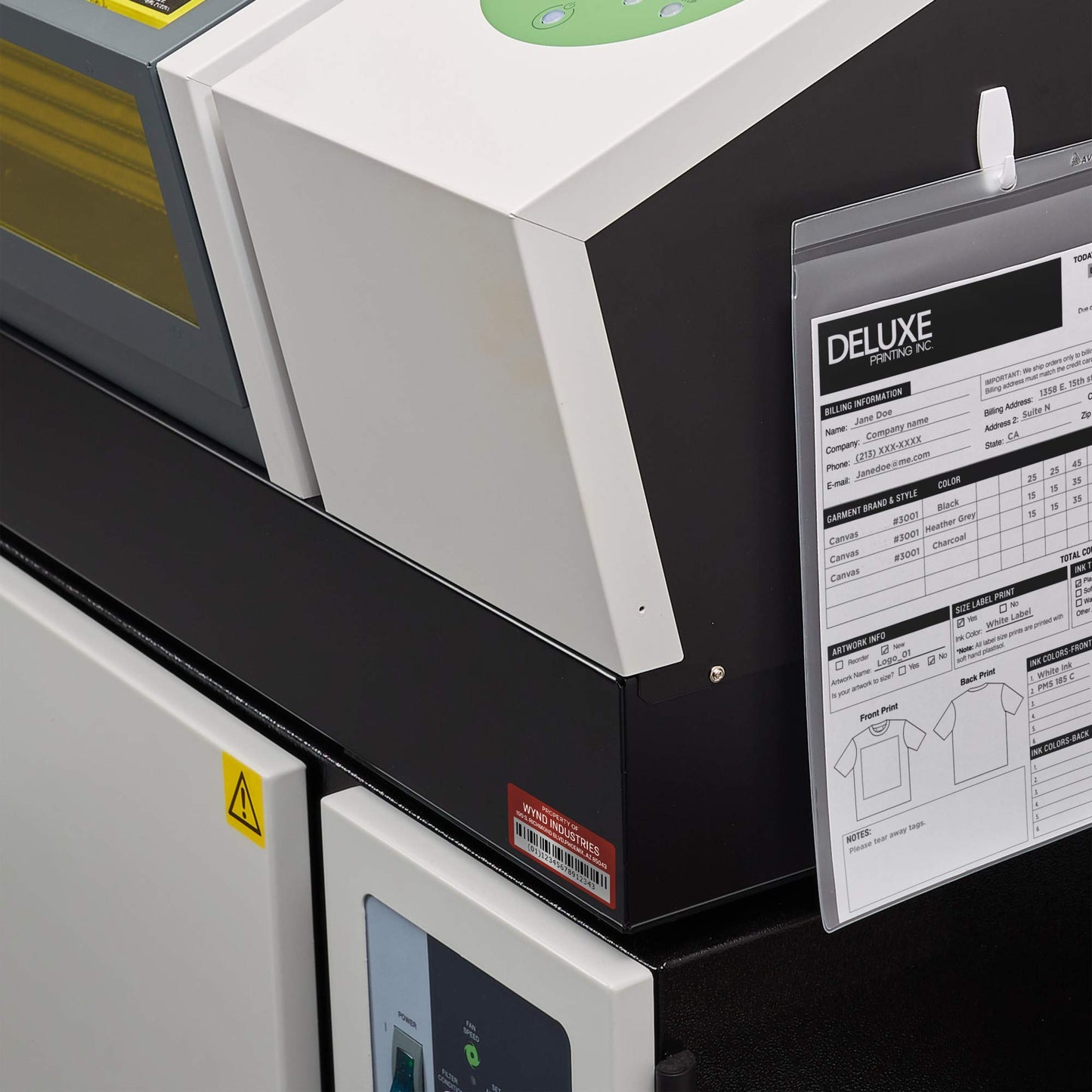 PermaTrack Durable Metallic Asset Tag Labels, Laser, 3/4"