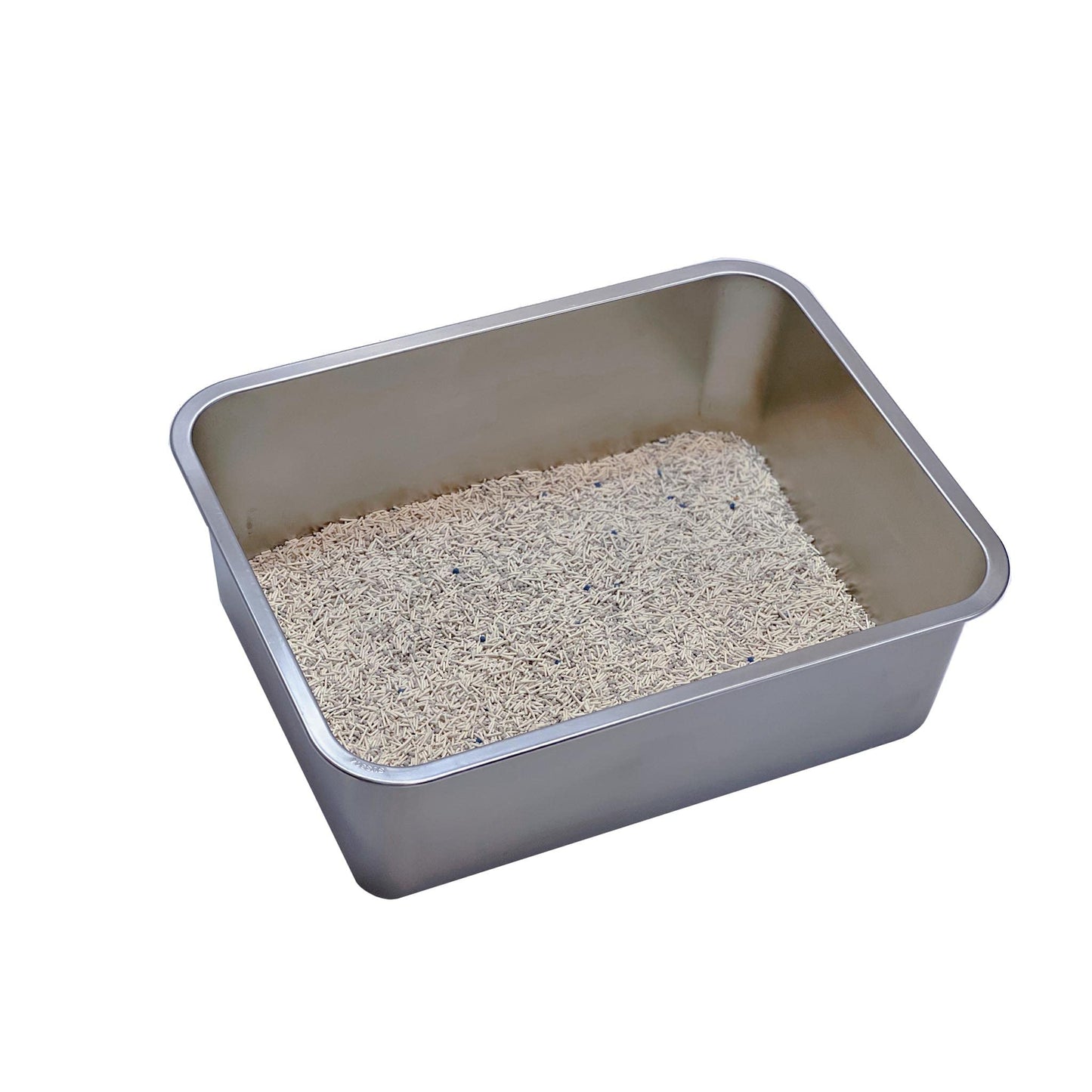 KUNWU Stainless Steel Pan 28"x20"x4" for Food, Cat, Dog & Rabbit Pet Litter Box, Corrosion Resistant Easy Clean Durable Pan (XXL (28"x20"), 4" Deep)