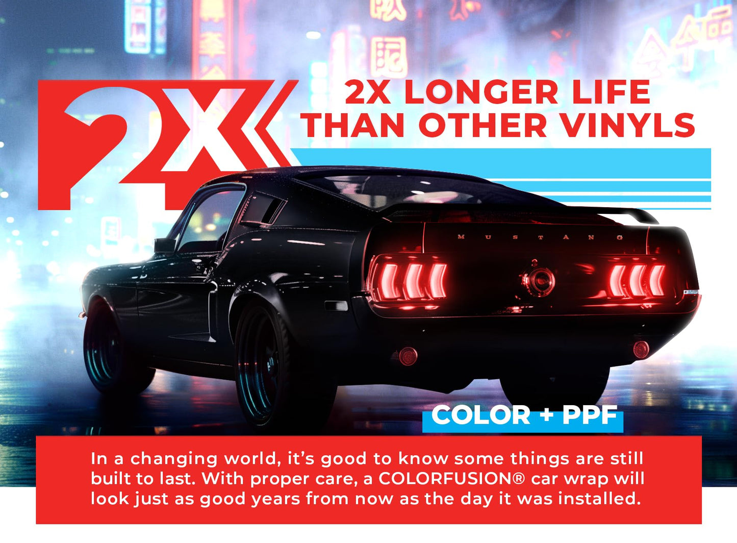 ColorFusion PPF by VViViD, Gloss Piano Black Dry Apply PPF Vinyl Car Wrap Roll 1.3ft x 5ft