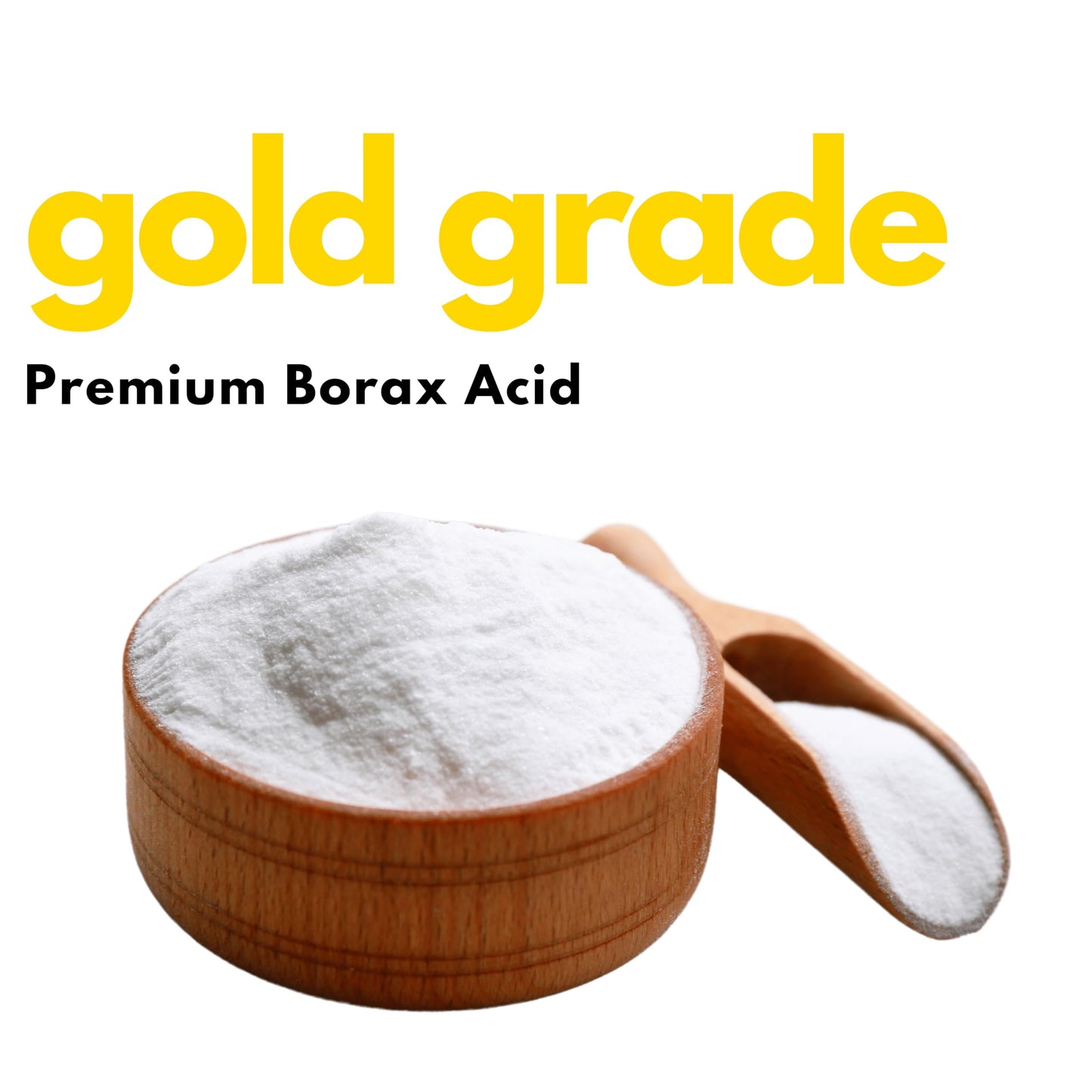 Borax Powder (4 lb) | Pure Form Laundry Detergent Booster & Household Cleaner| Product of Canada| Used as Preservatives and Emulsifier in DIY Cosmetic Products| Amriel Co.