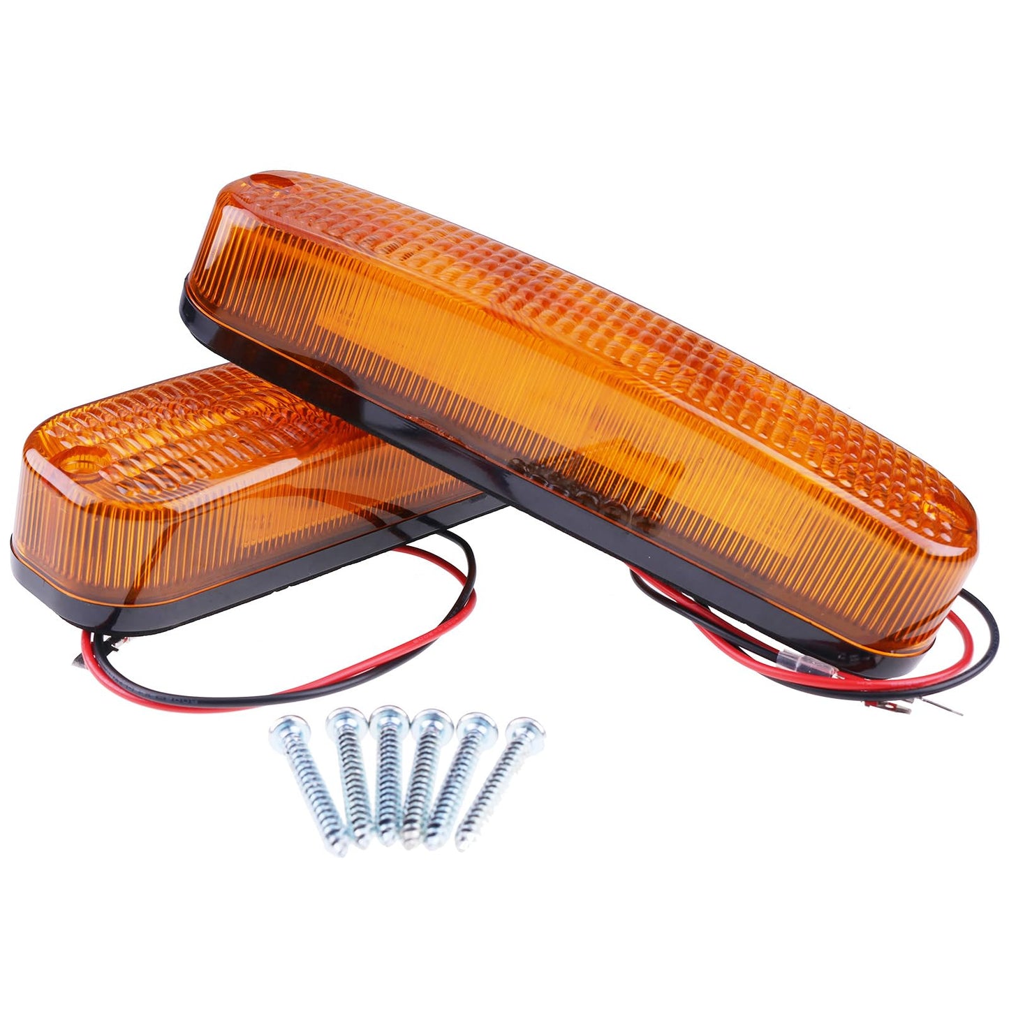 JZGRDN 2X LED Cab Warning Light AR60250 Compatible with John Deere Tractor 2030 2630 4030 4230 4430 4630 2350 2550 2750 2755 2940 3055 3150 4050