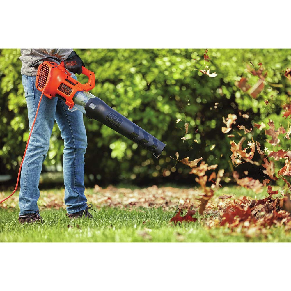 BLACK+DECKER Leaf Blower, Axial, 9-Amp (BEBL750)