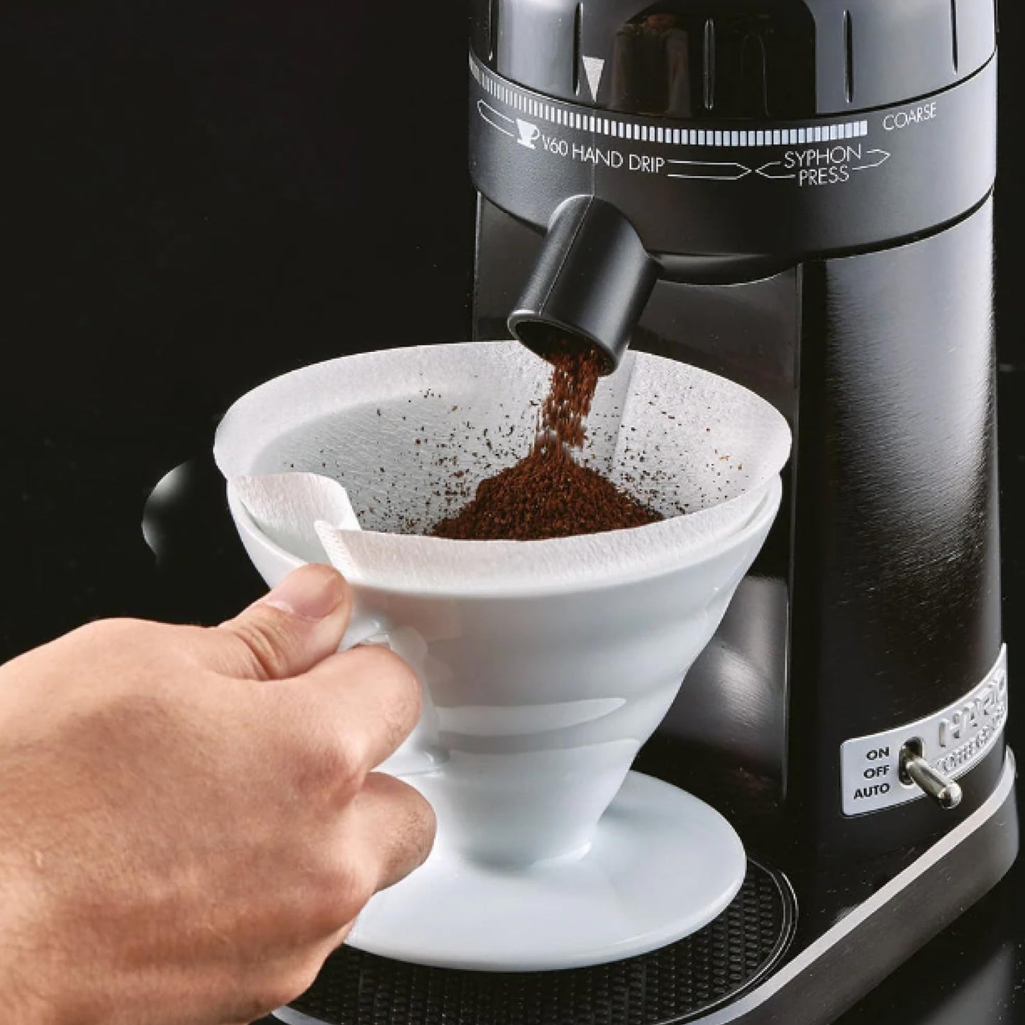 HARIO SUPPORT V60 PORCELAIN TAM 02
