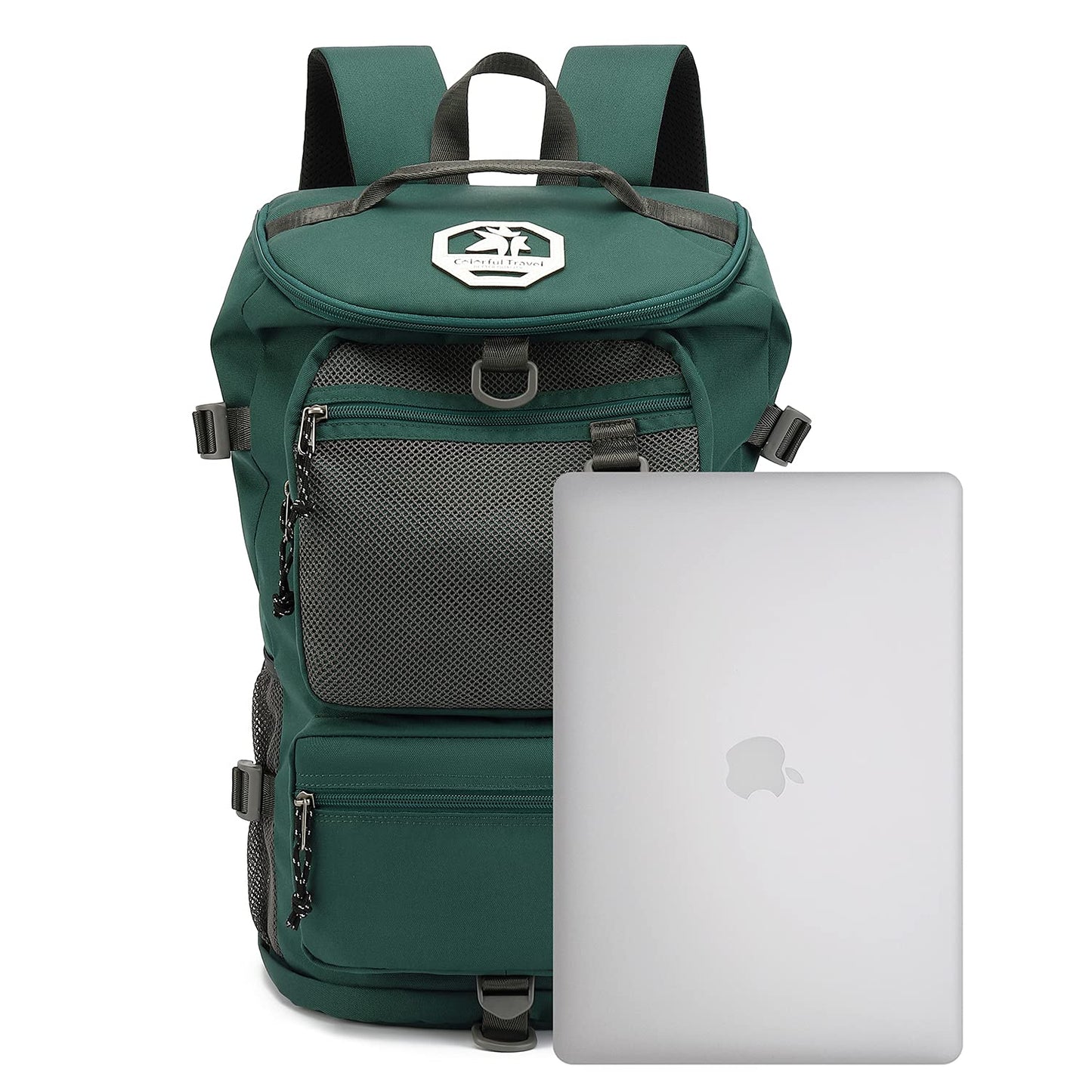 Kalesi Gym Duffle Bag Backpack 4-Way Waterproof with Shoes Compartment for travel Sport Hiking laptop, Green, X-Large, Backpack