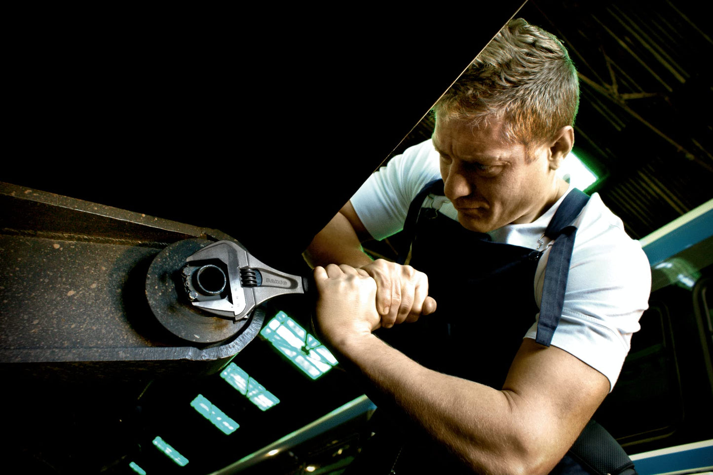 Bahco 9031 R US Black X-Wide Adjustable Wrench Ergo, 8"