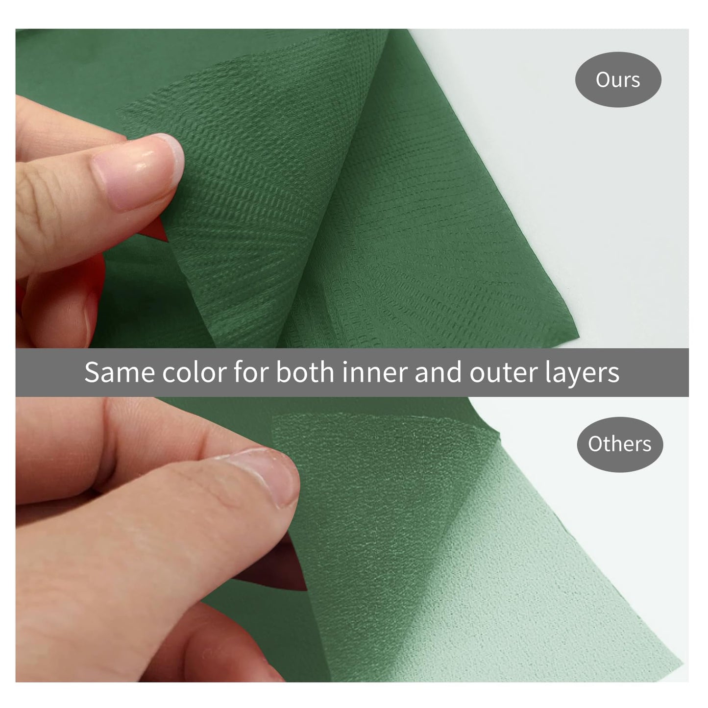 JOWLOT Cocktail Napkins - 600 Count 2-Ply Dark Green Napkins Disposable, 4.75 x 4.75 Inch Folded Paper Napkins Bulk Beverage Napkins for Dinner Wedding Bar Party and Everyday Use