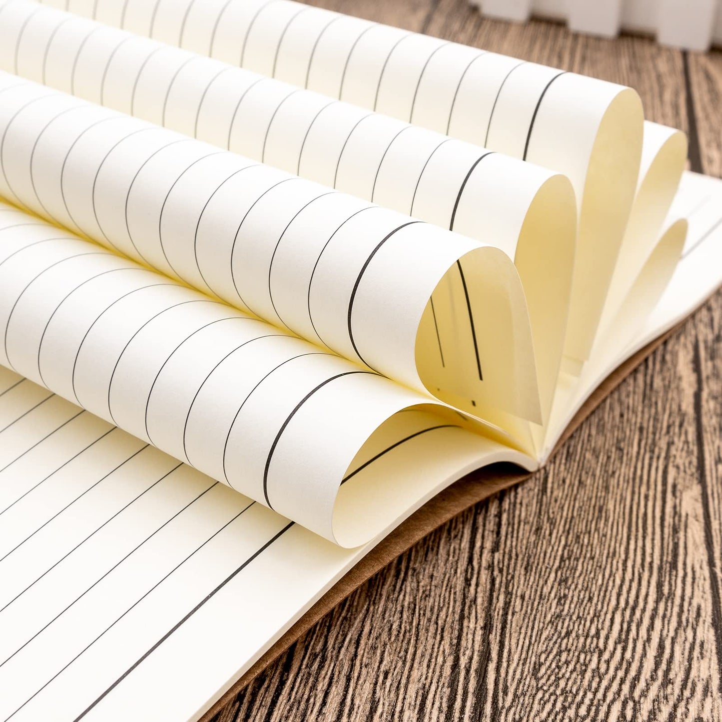 36 Pack A5 Kraft Paper Notebooks Bulk - 5.5” x 8.3” Journal Softcover Ruled Notebooks with 60 Pages/30 Sheets for Kids Students Writing Travelers and Office Supplies (Black, Brown)