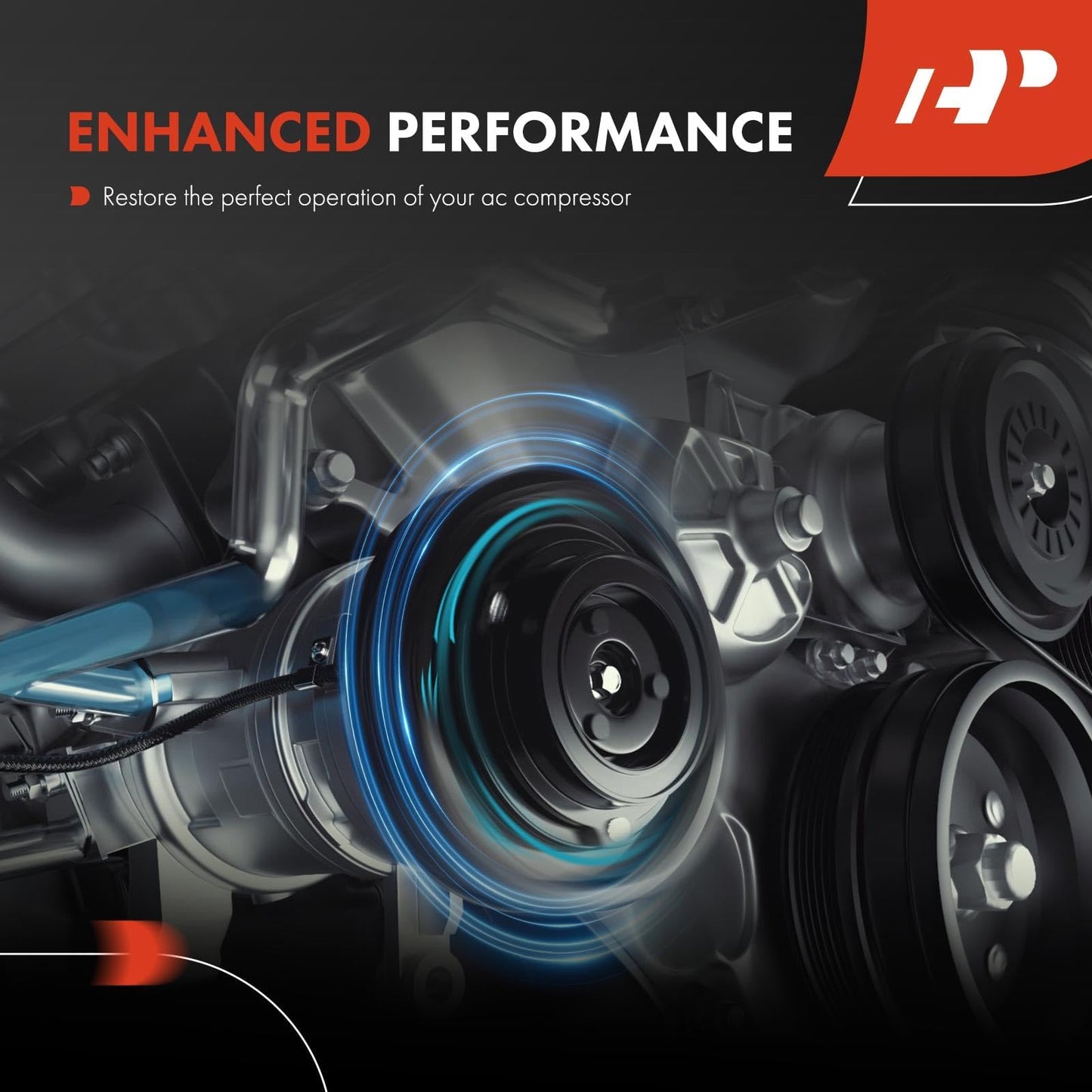 A-Premium Air Conditioner AC Compressor Clutch Kit Compatible with Volkswagen Jetta, Passat, Golf, Tiguan, Beetle, CC, Eos, GTI, Golf City, Golf R, Passat CC & A3, TT, A3 Quattro, TT Quattro