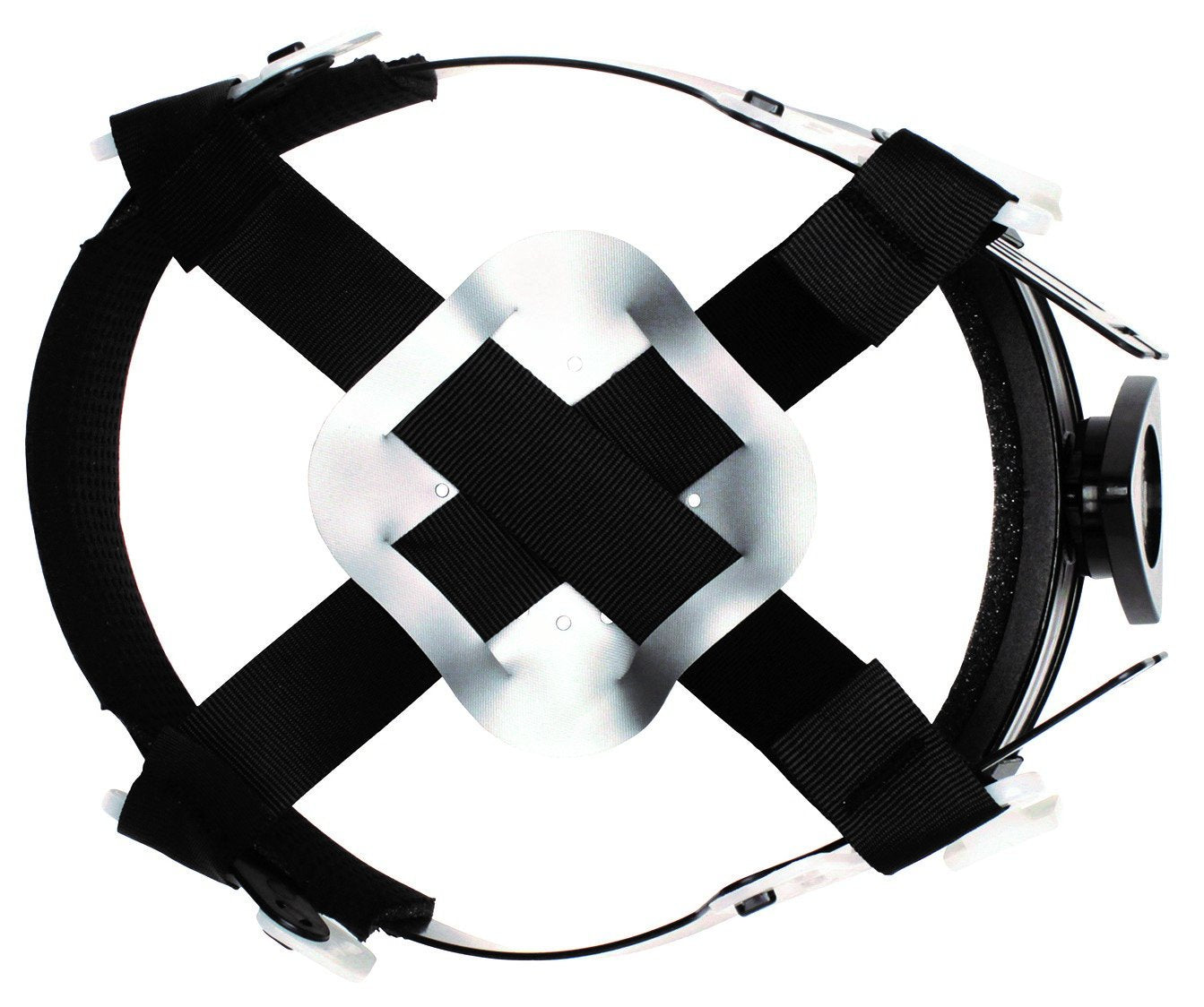 Pyramex Safety HP54116 Ridgeline Full Brim Hard Hat (White Graphite Pattern)