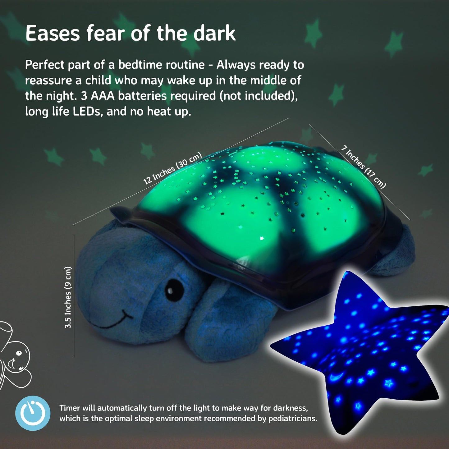 Cloud B Twilight Turtle - Blue