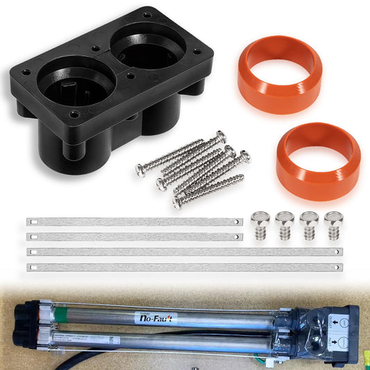 78077 Heater End Cap Replacement Kit for Hot Spring Limelight and Tiger River Hot Tub Heater 2 Barrel
