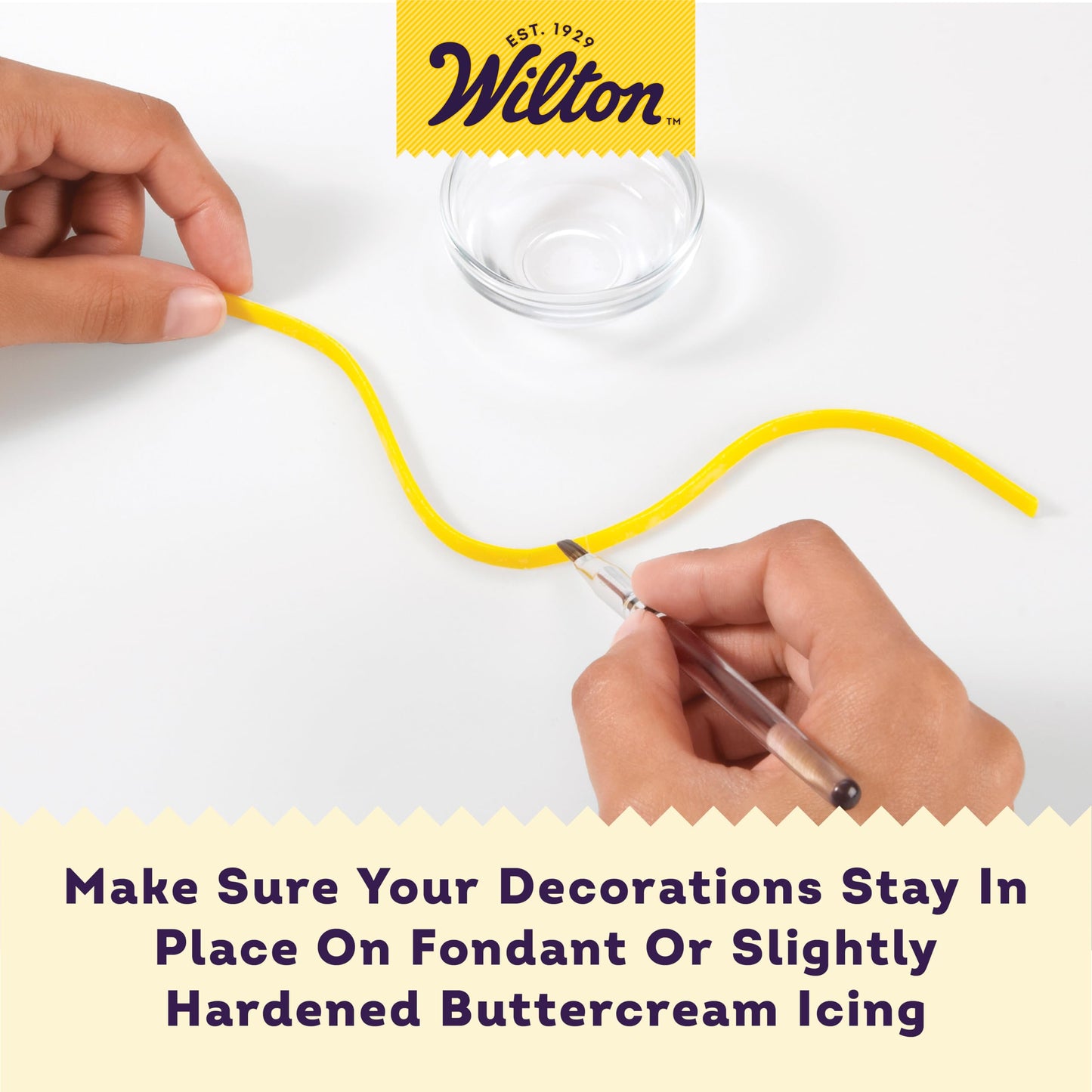 Wilton Dab-N-Hold Edible Adhesive, 2fl.oz (Packaging may vary)