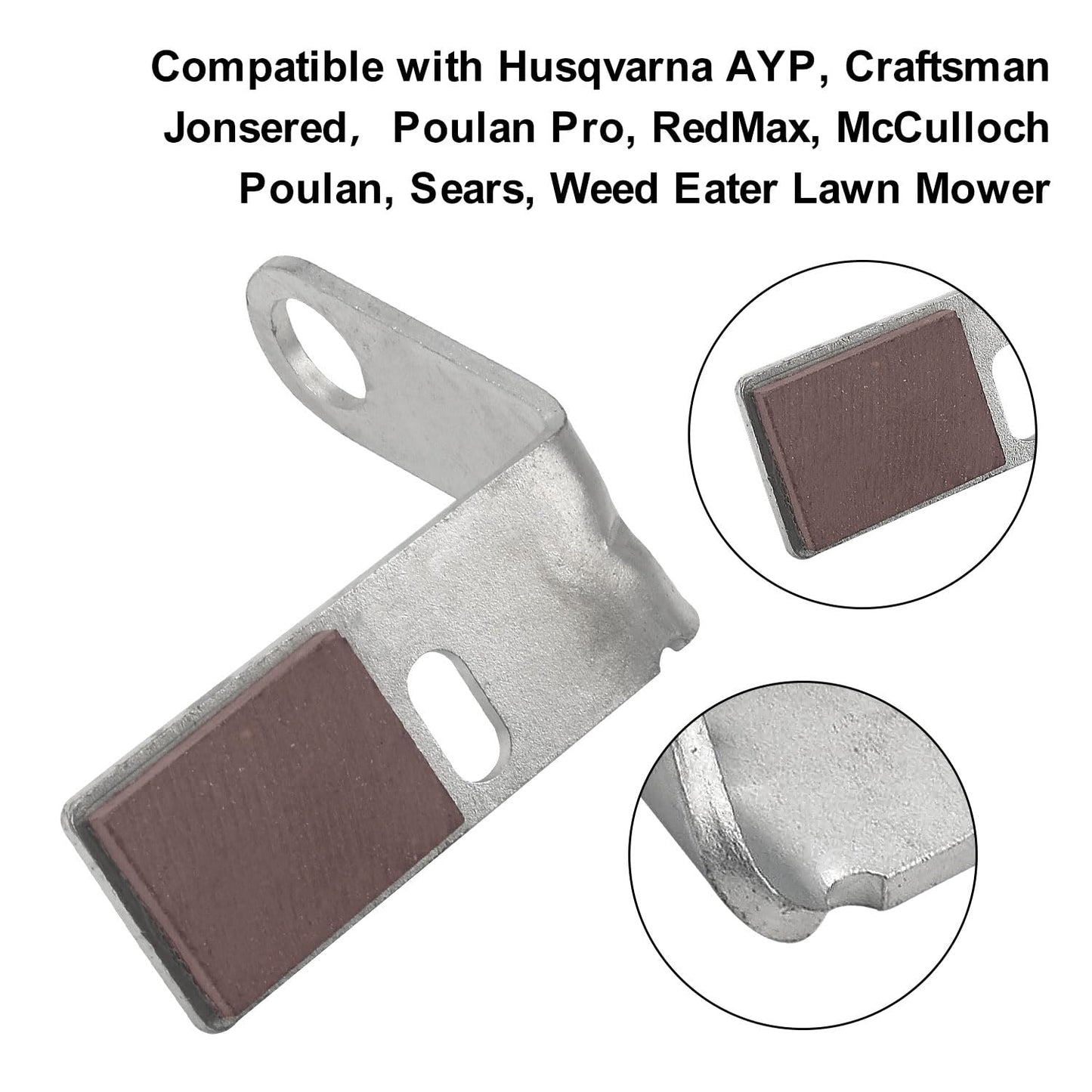 MWEDP 532199471 532199478 LH & RH Brake Arm Kit Compatible with Husqvarna AYP Craftsman Poulan Mower Deck Models, Replaces 199478 532199477 400132 532400132