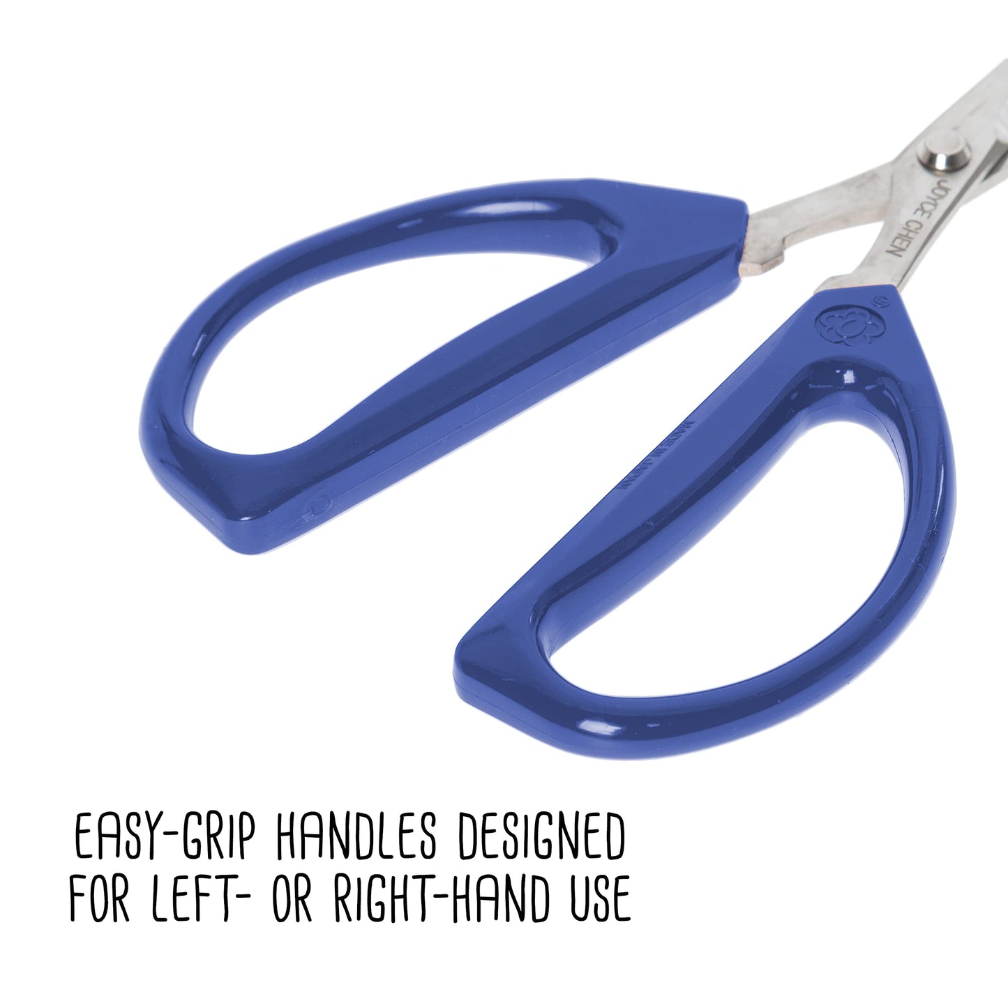 Joyce Chen Original Unlimited Kitchen Scissors All Purpose Kitchen Shears with Comfortable Handles, Blue