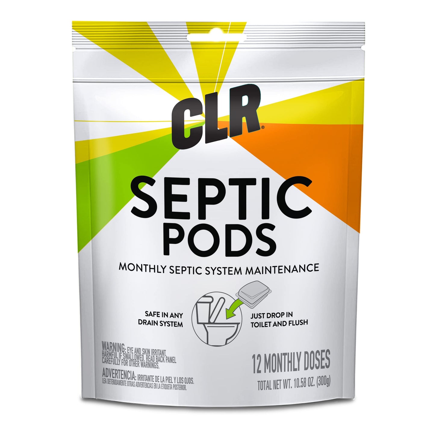 CLR Septic Pods Monthly Septic Maintenance, 12 Pods