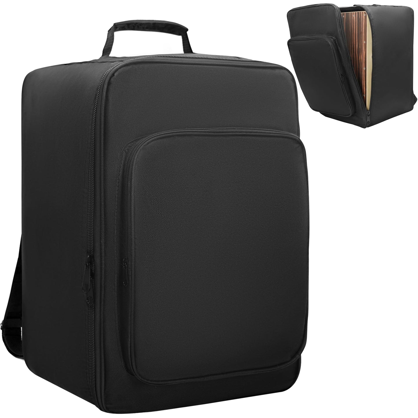 Amazing Fair Cajon Box Drum Bag with Carry Handle and Shoulder Straps (12.6 x 21 x 12.6 inches)