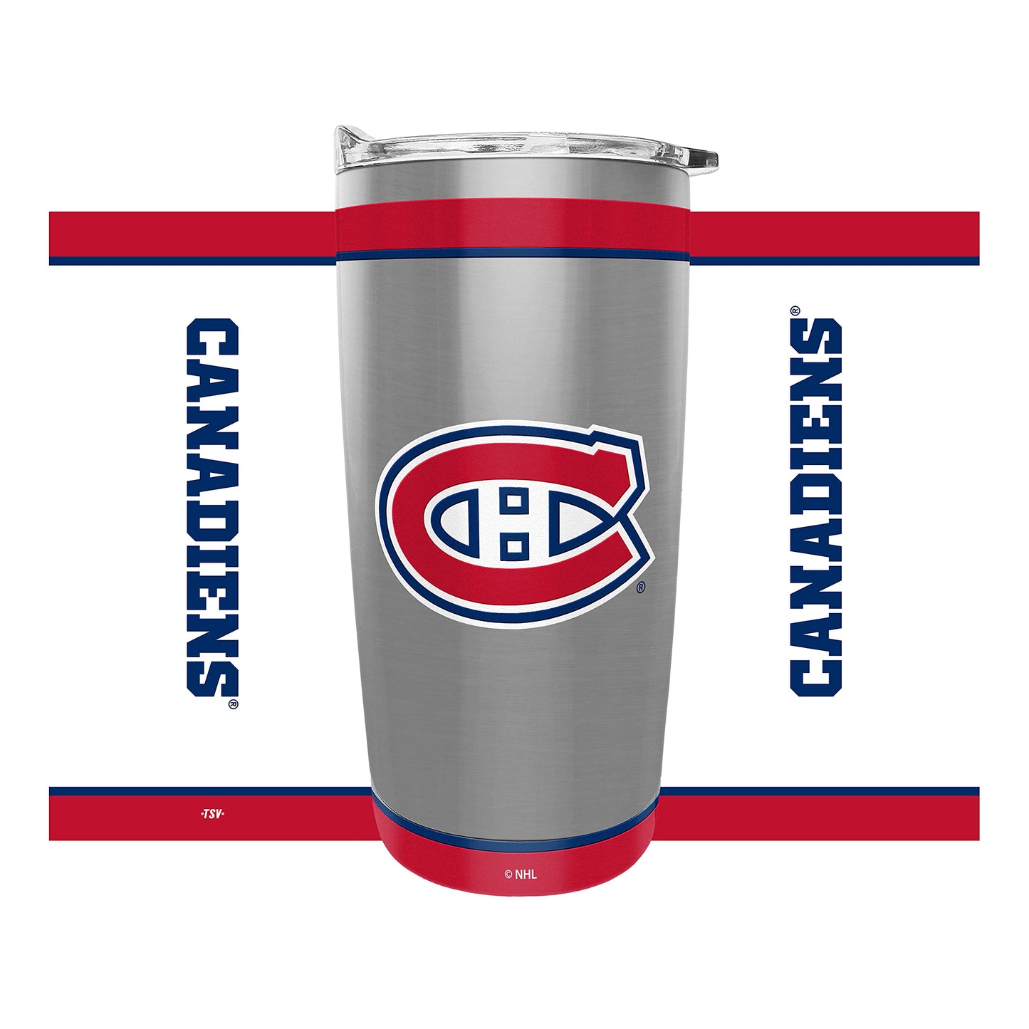 NHL Montreal Canadiens Stainless Steel Tumbler, 20-Ounce