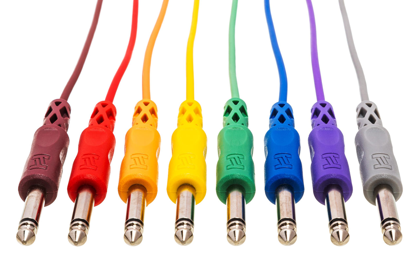 Hosa Cable CPP845 1/4 Inch to 1/4 Inch Cable Kit - 8 Singles, 1.5 Foot